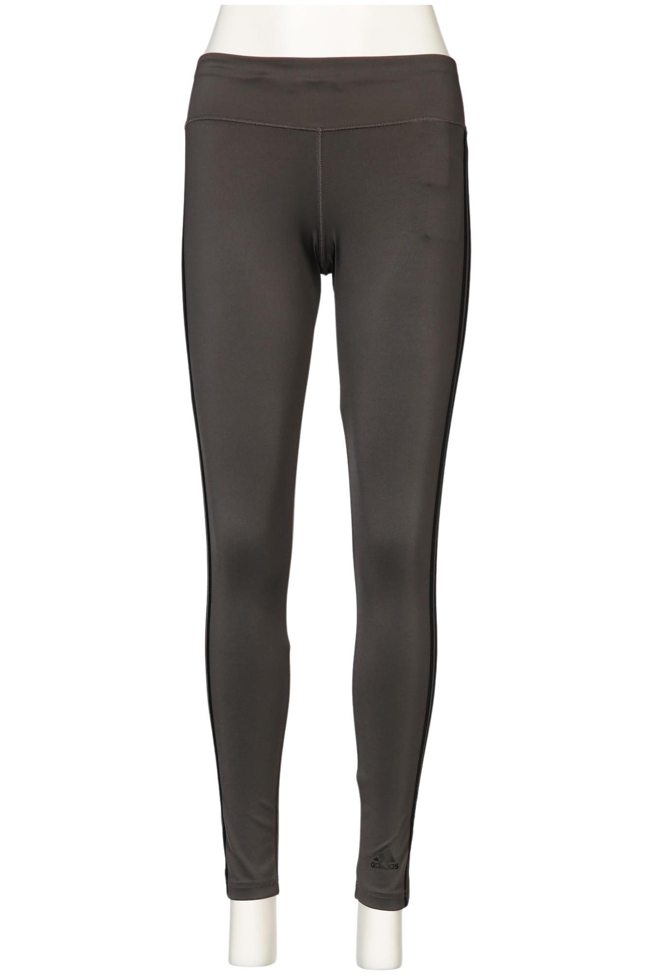 

adidas Damen Stoffhose, grau, Gr. 0