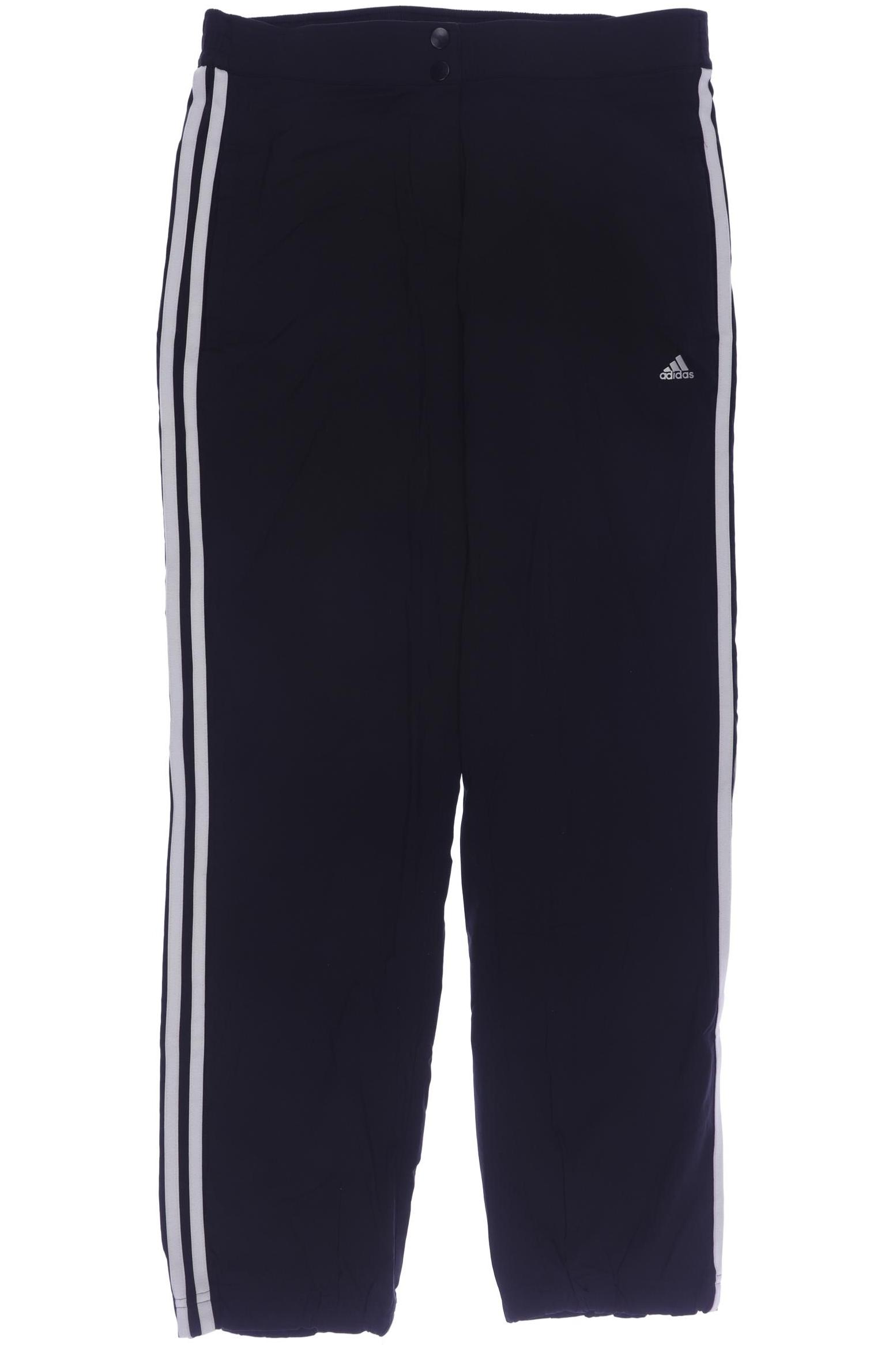 

adidas Damen Stoffhose, schwarz, Gr. 38