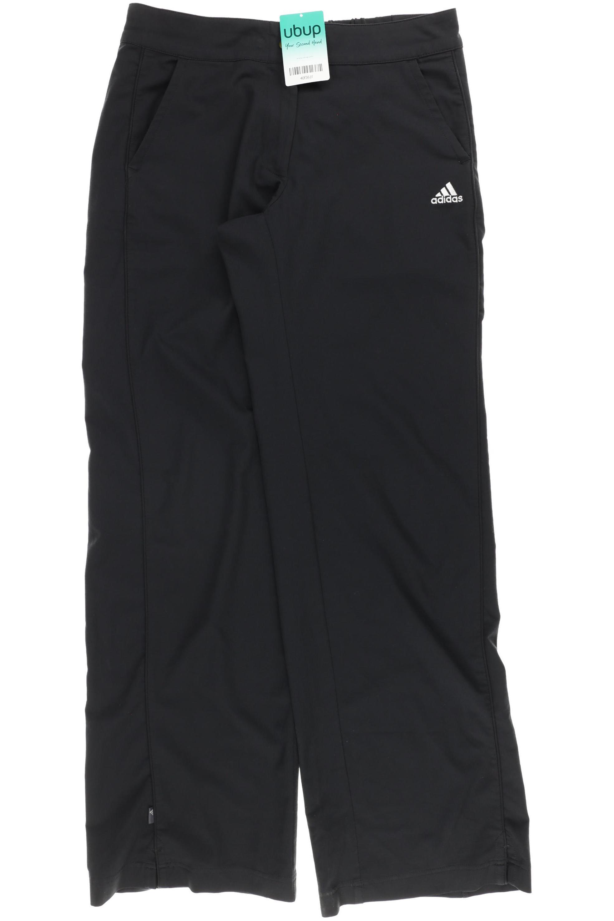 

adidas Damen Stoffhose, grau, Gr. 34