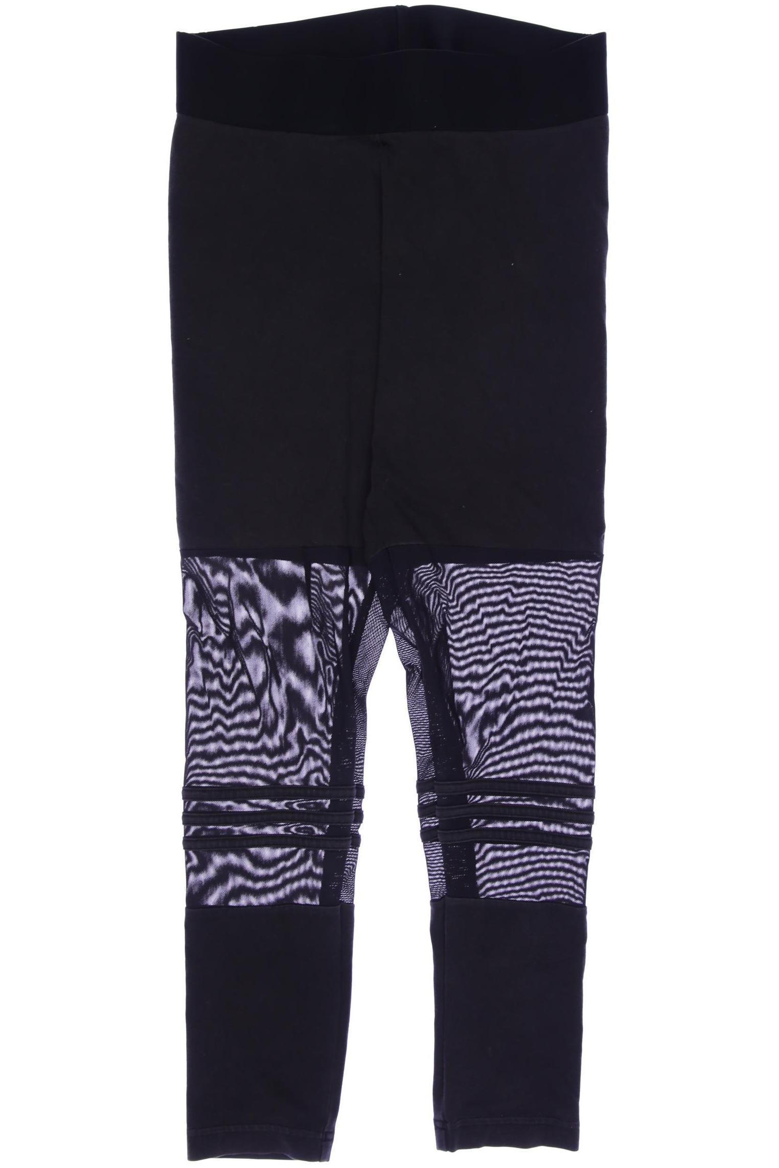 

adidas Damen Stoffhose, schwarz, Gr. 0