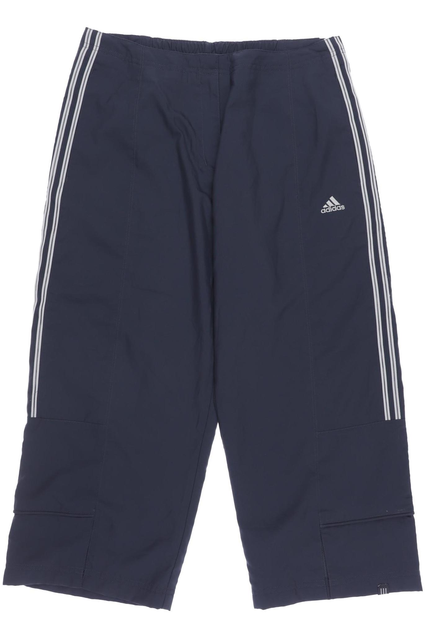 

adidas Damen Stoffhose, grau, Gr. 40