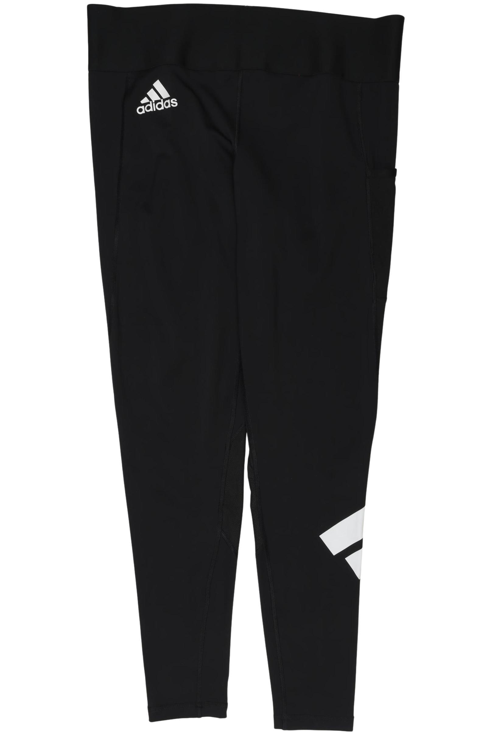

adidas Damen Stoffhose, schwarz, Gr. 0