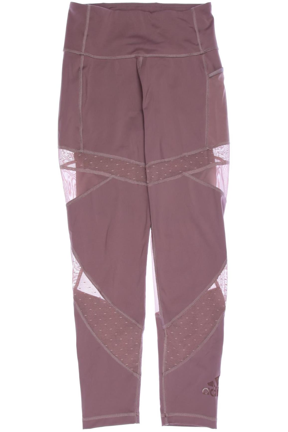 

adidas Damen Stoffhose, pink, Gr. 0