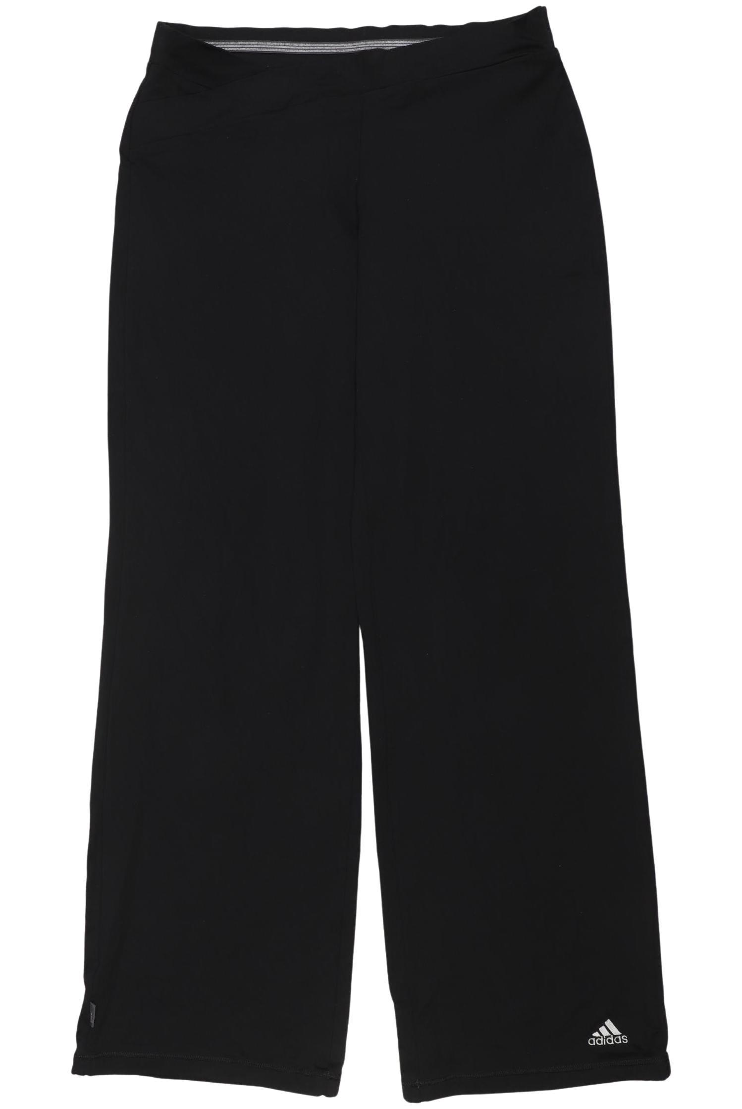 

adidas Damen Stoffhose, schwarz, Gr. 36