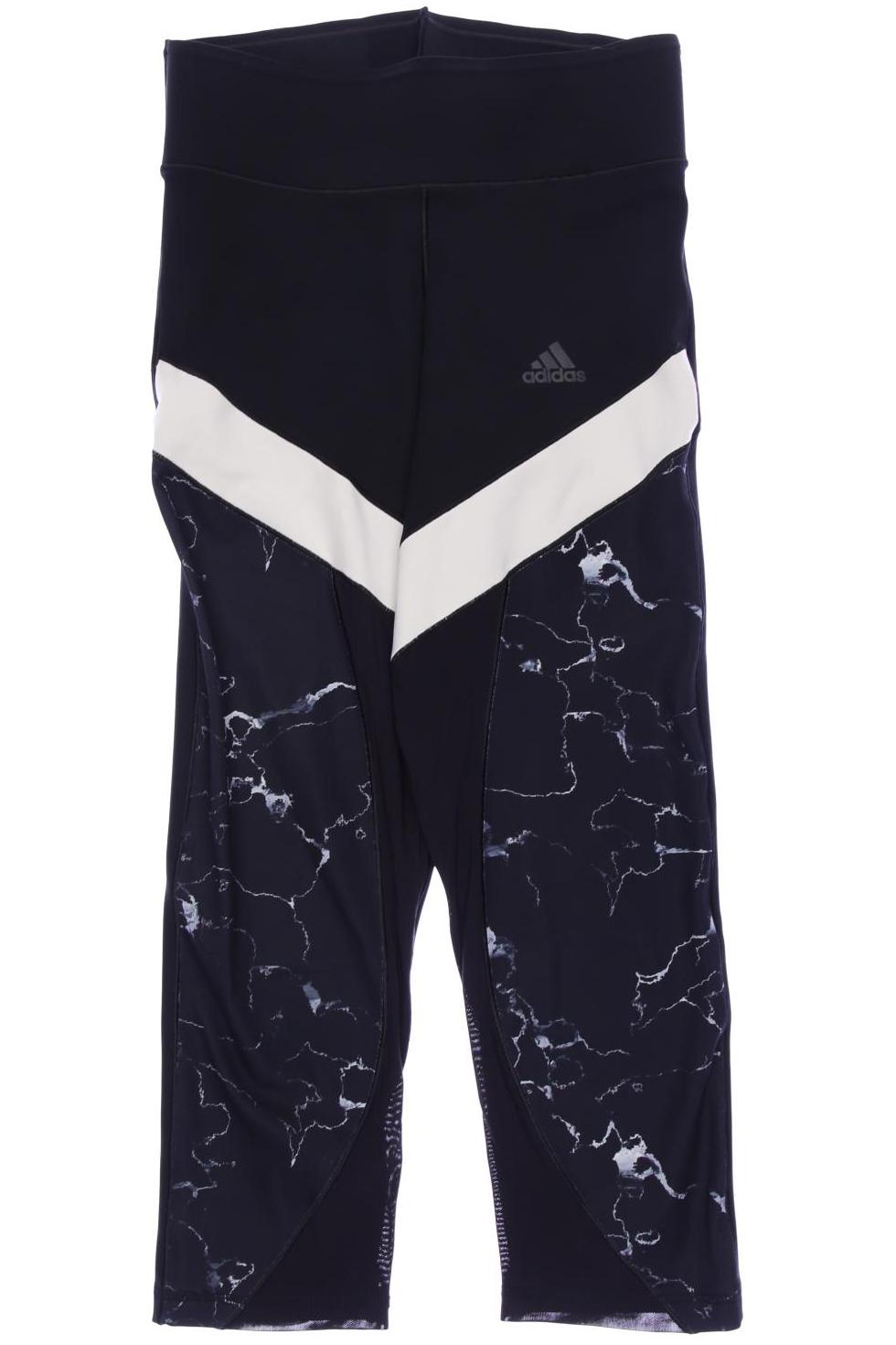 

adidas Damen Stoffhose, schwarz, Gr. 0