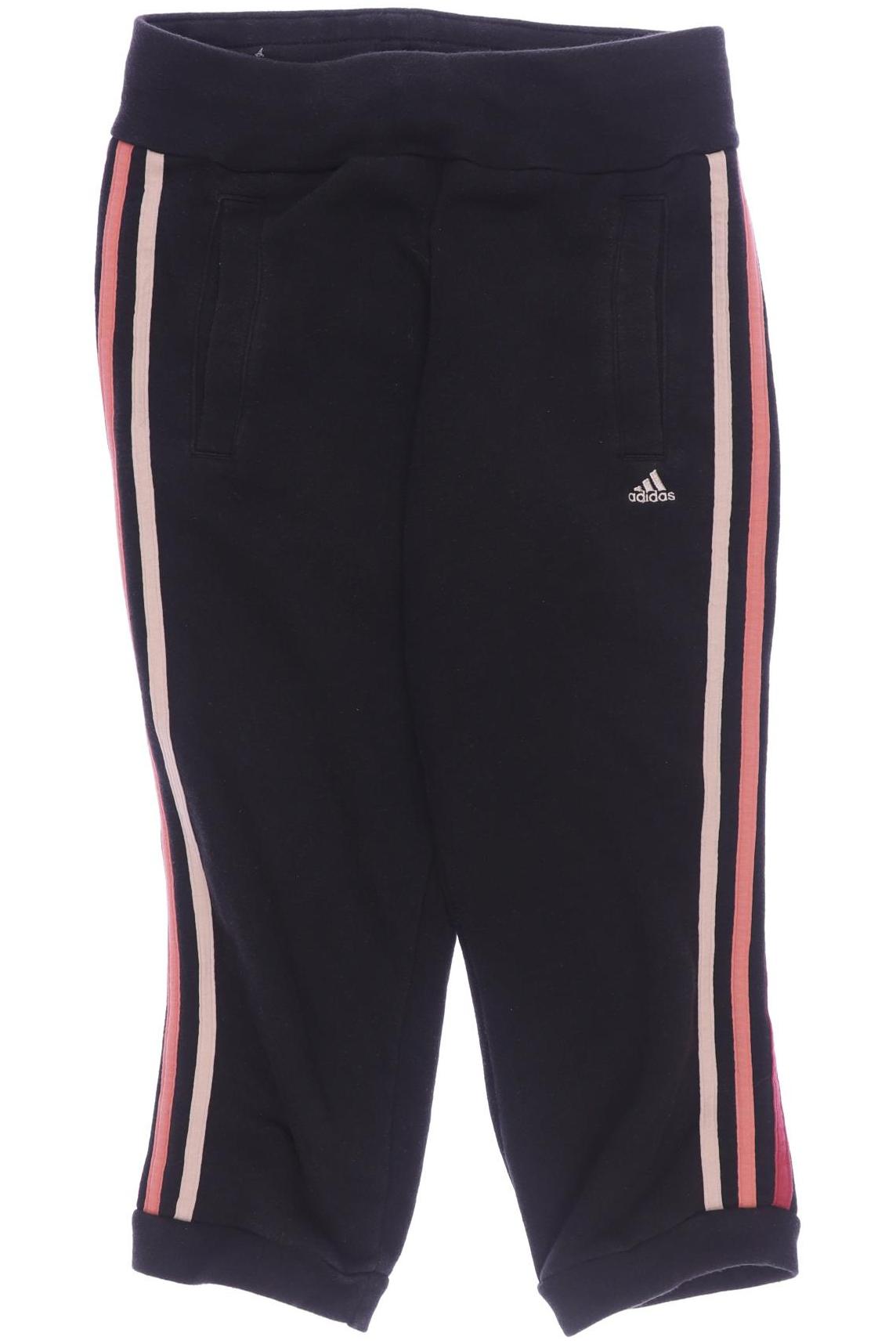 

adidas Damen Stoffhose, schwarz, Gr. 0