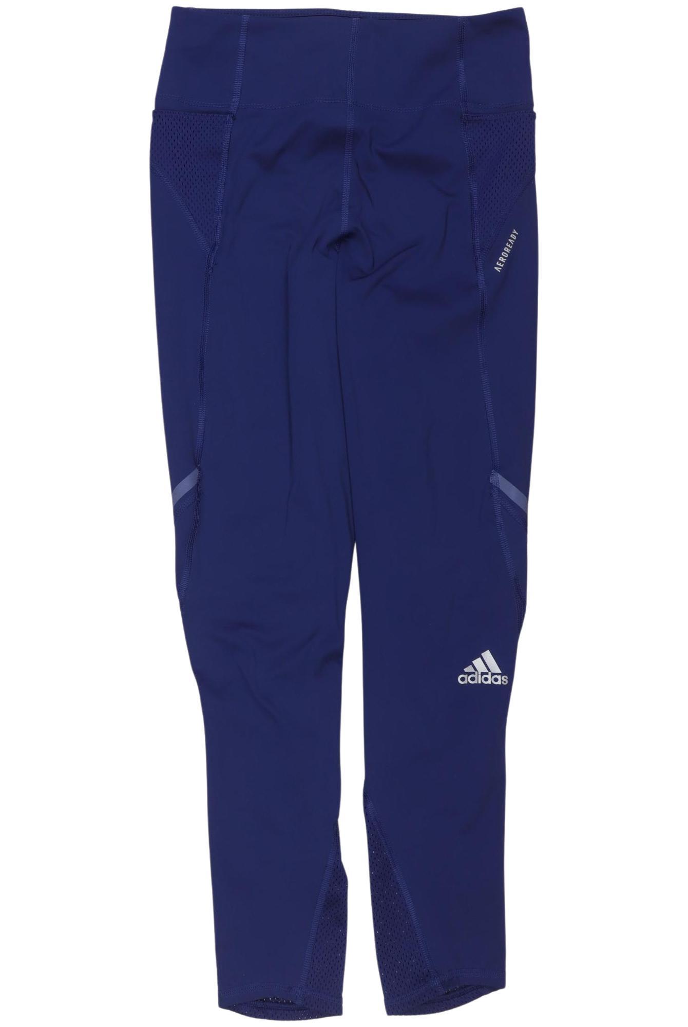 

adidas Damen Stoffhose, marineblau, Gr. 0