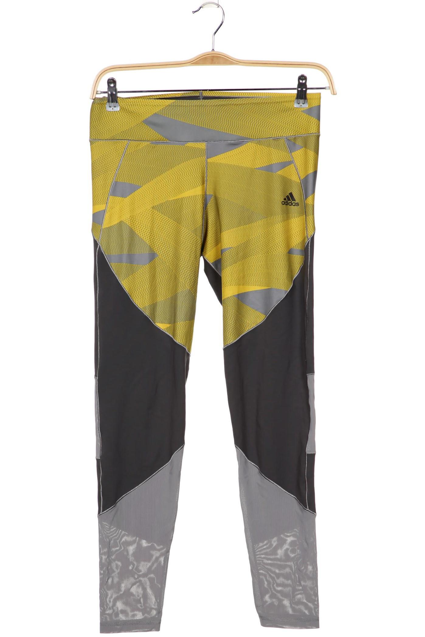 

adidas Damen Stoffhose, grau, Gr. 42
