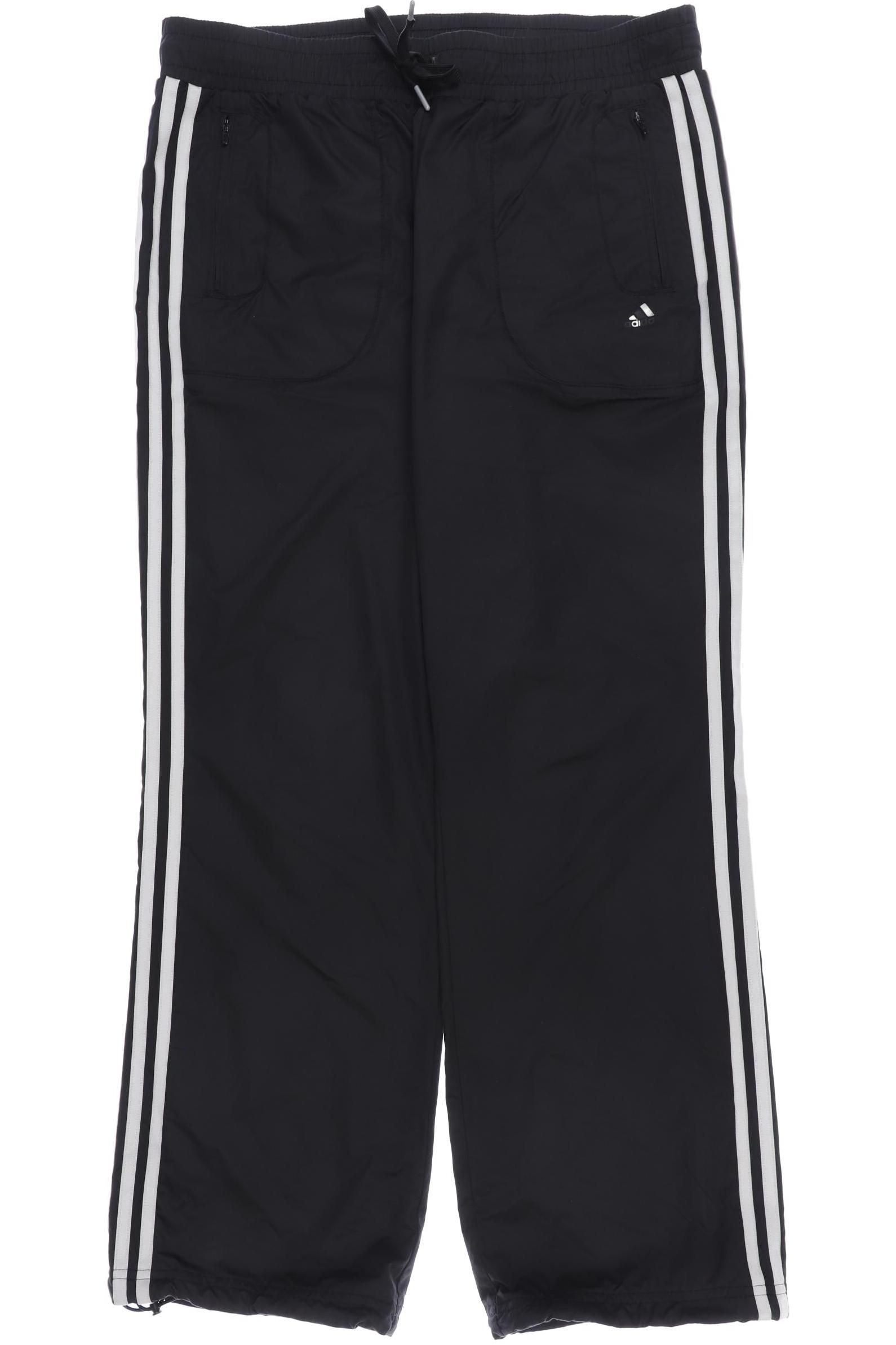 

adidas Damen Stoffhose, schwarz, Gr. 40