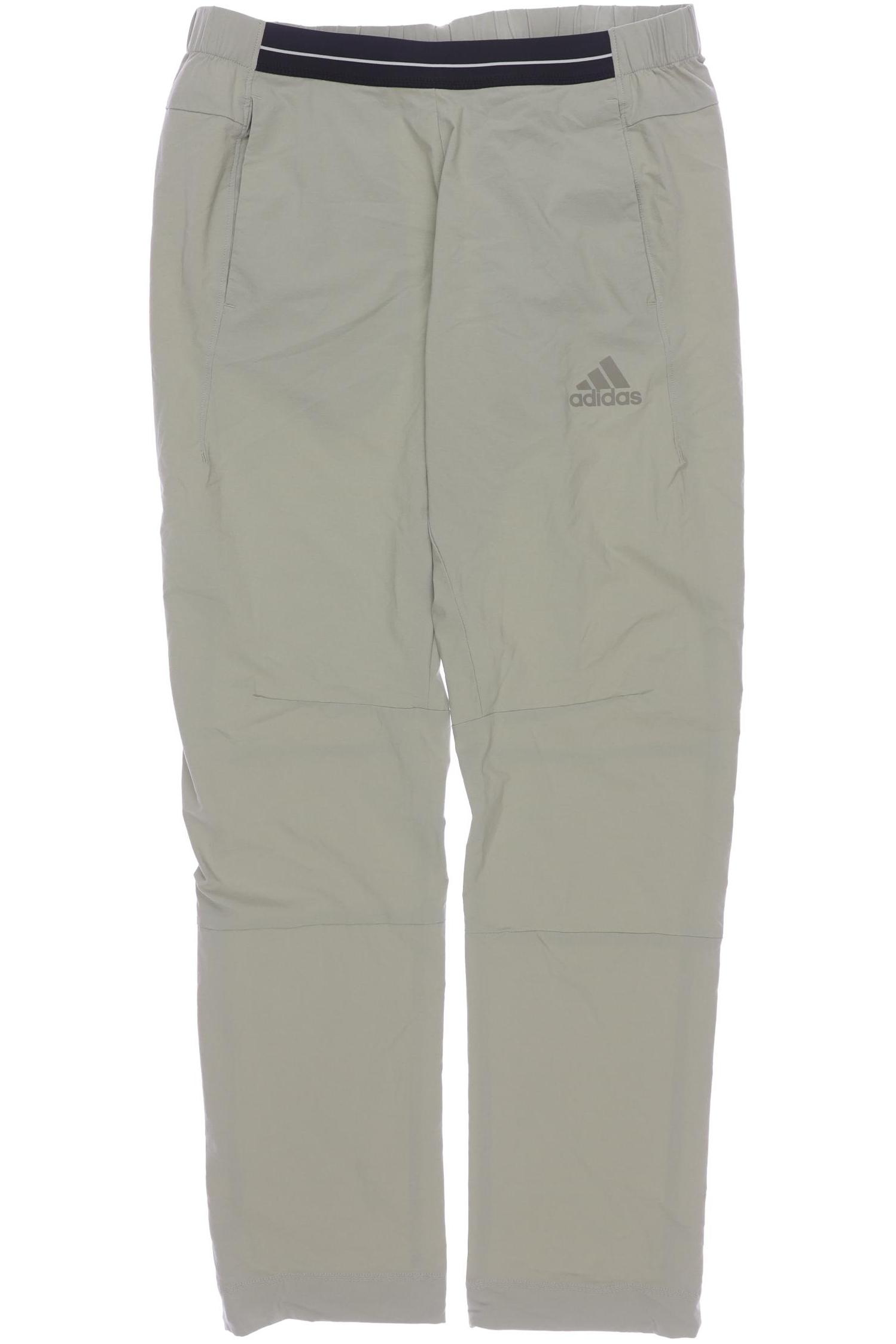 

adidas Damen Stoffhose, grün, Gr. 34