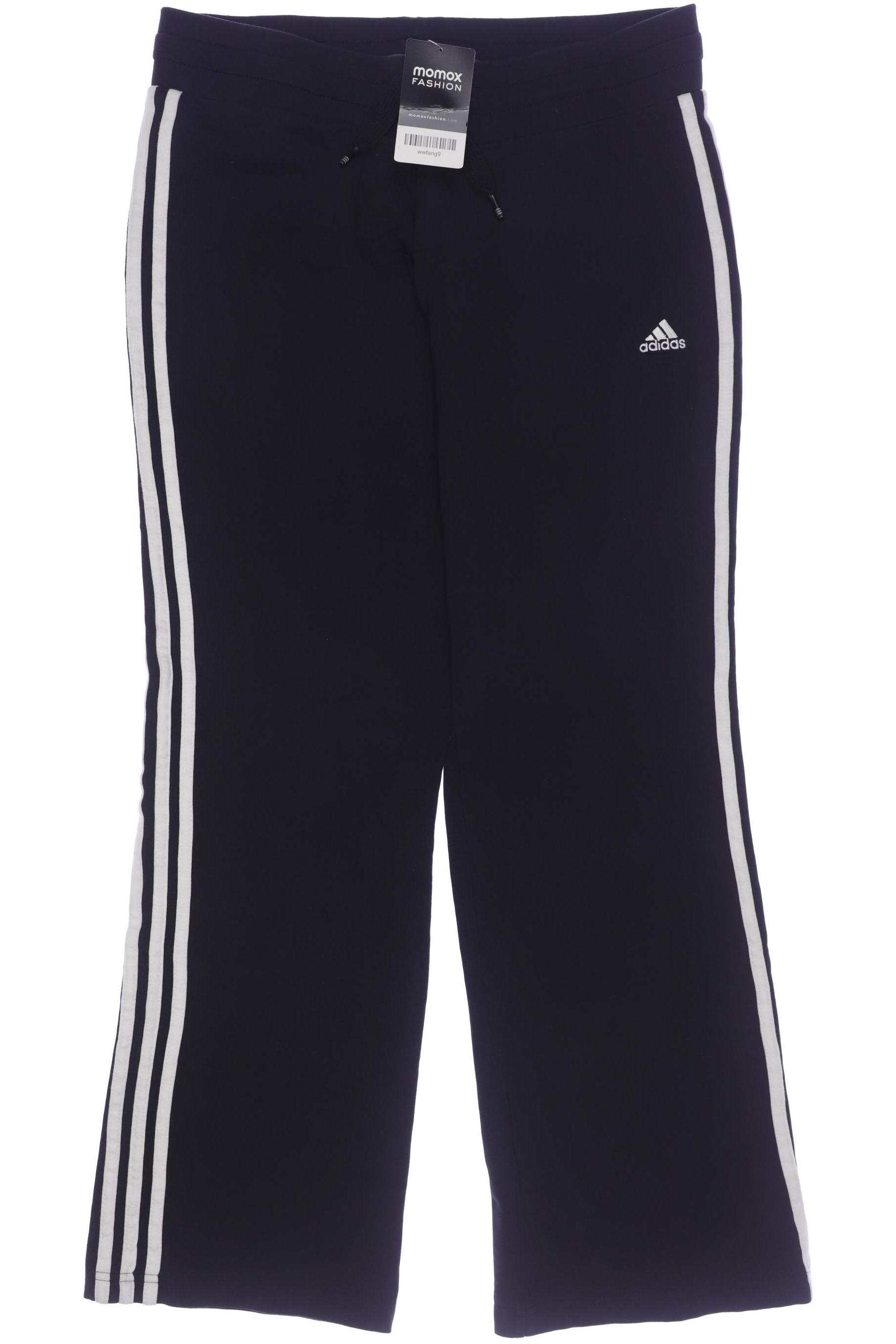

adidas Damen Stoffhose, schwarz, Gr. 42