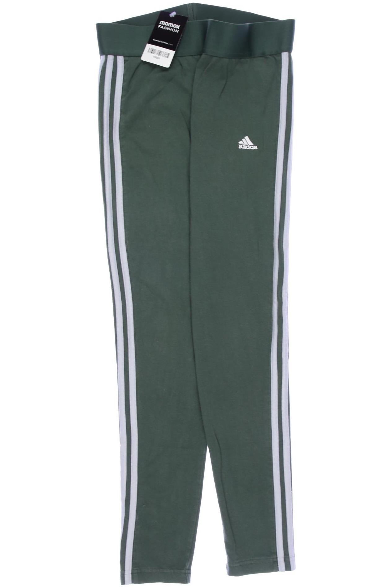 

adidas Damen Stoffhose, grün, Gr. 0