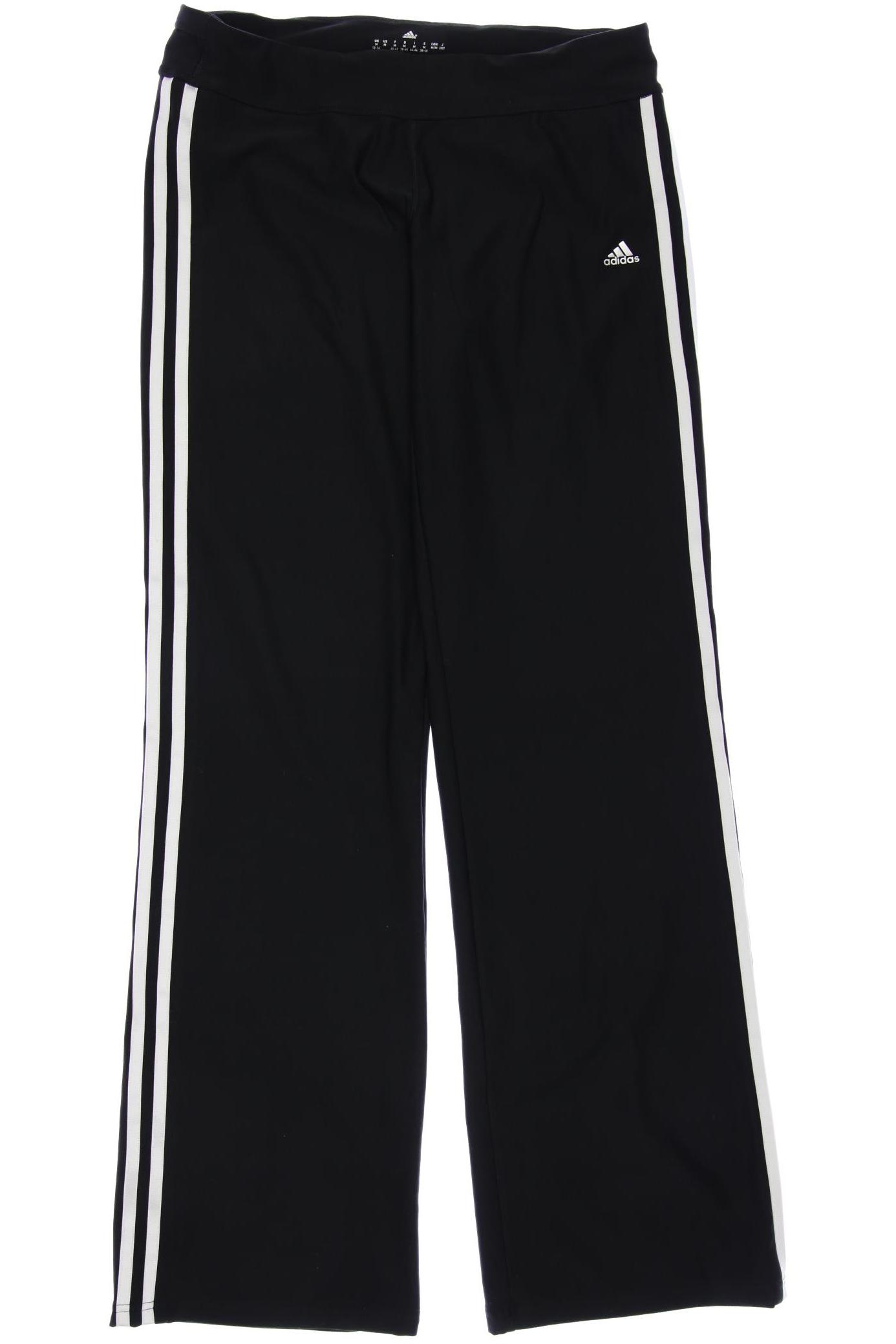 

adidas Damen Stoffhose, schwarz, Gr. 0