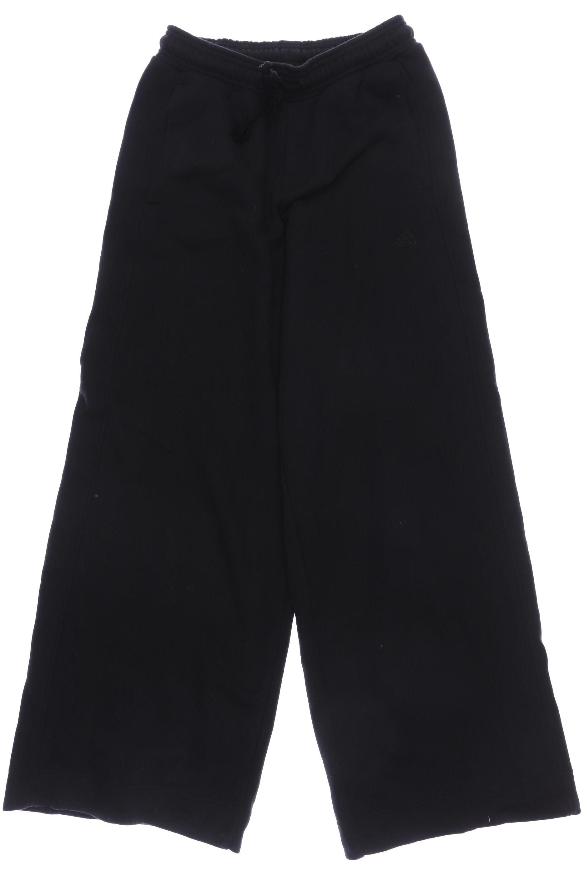 

adidas Damen Stoffhose, schwarz, Gr. 0