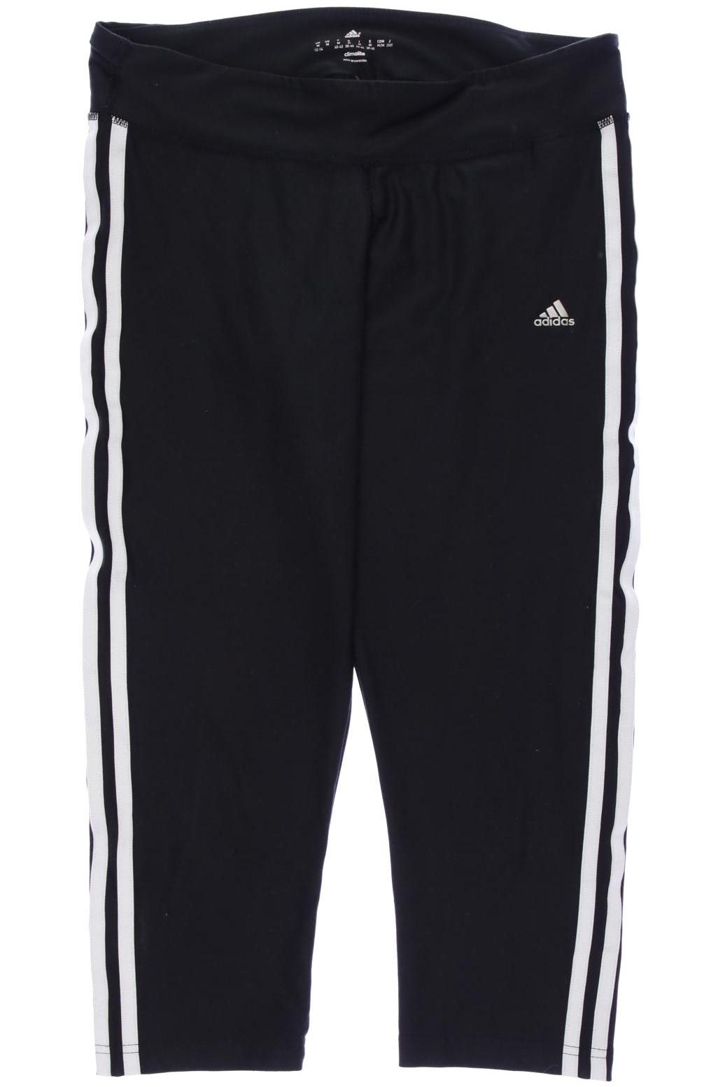 

adidas Damen Stoffhose, schwarz, Gr. 0