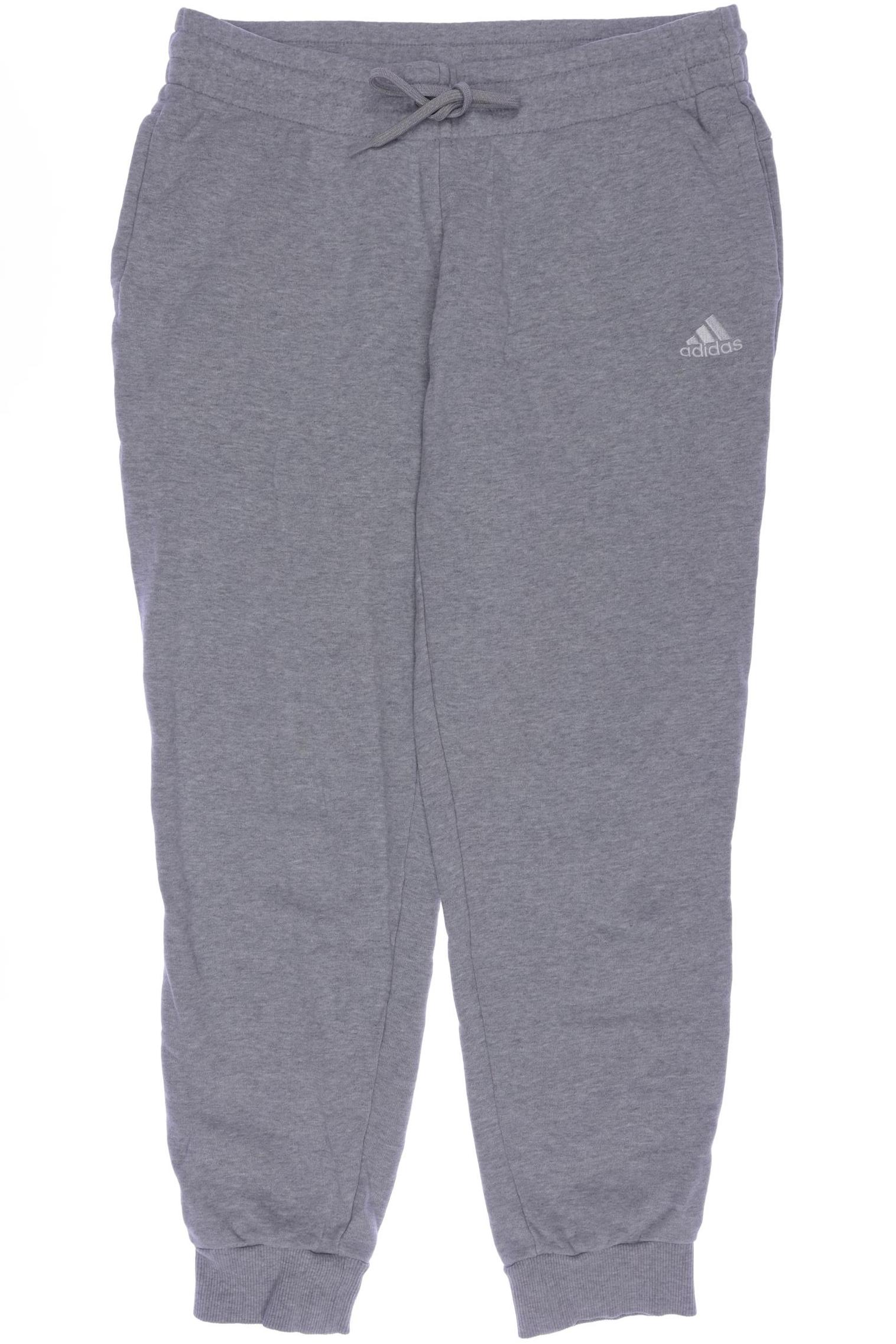 

adidas Damen Stoffhose, grau, Gr. 0