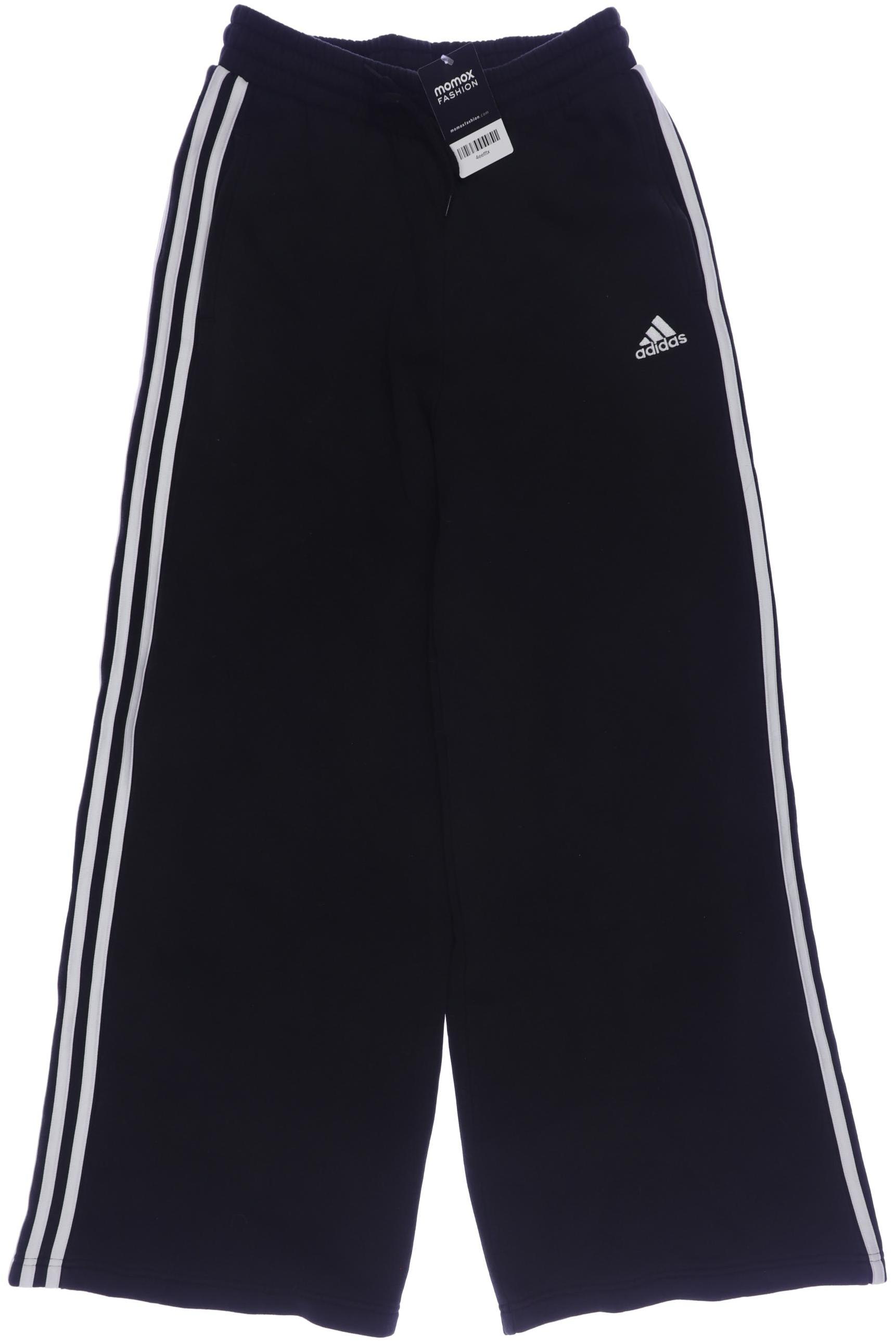 

adidas Damen Stoffhose, schwarz, Gr. 0