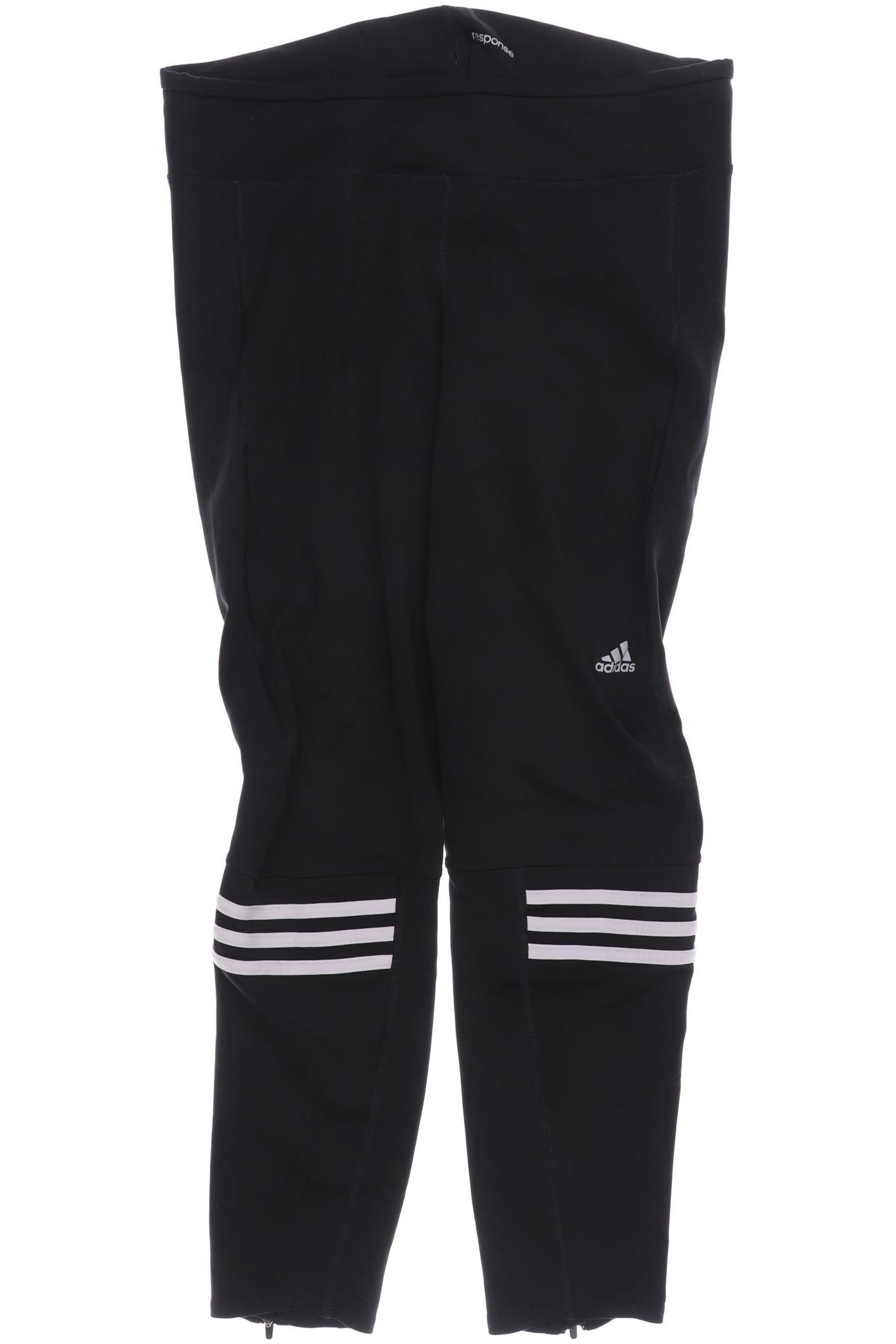 

adidas Damen Stoffhose, schwarz, Gr. 0