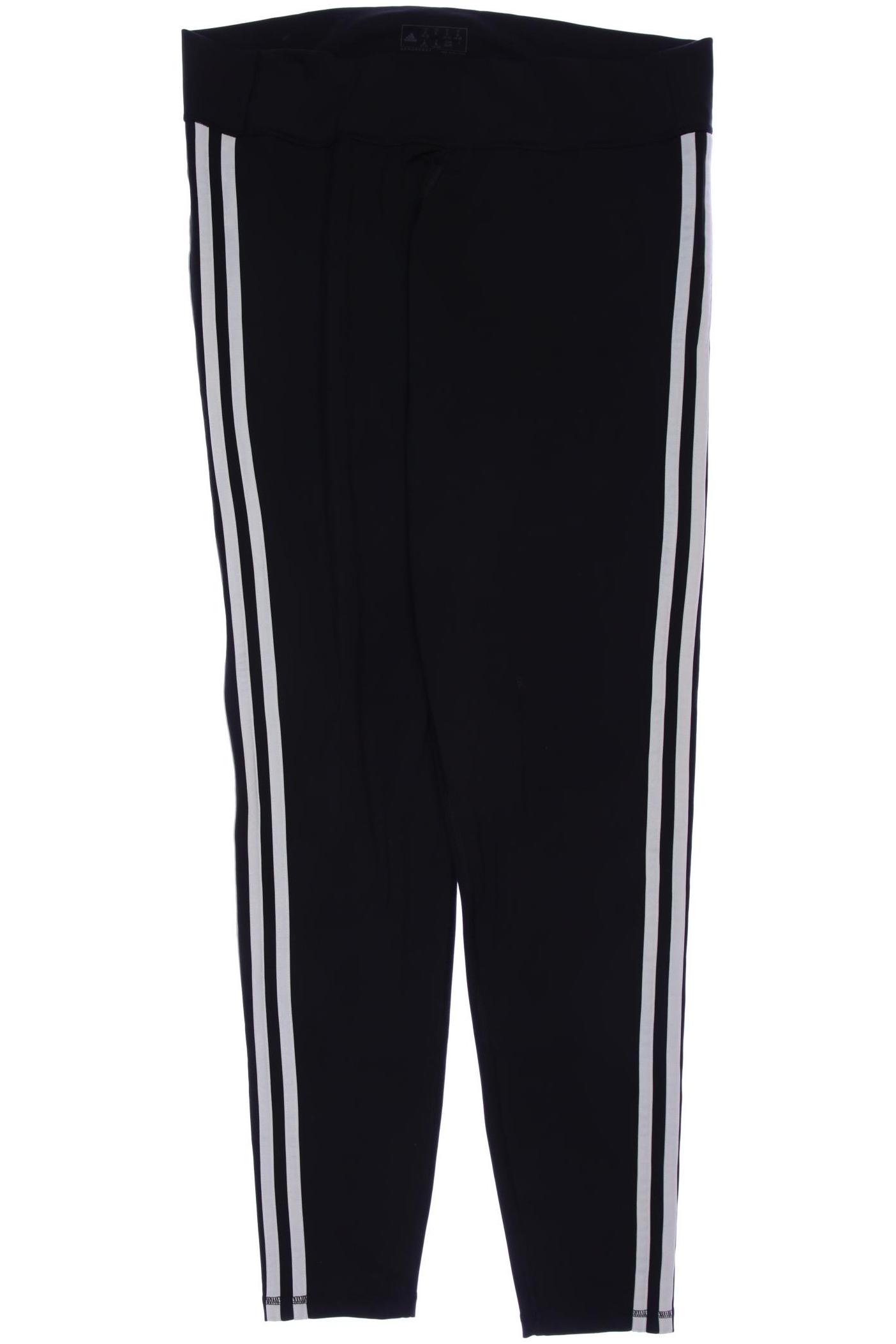

adidas Damen Stoffhose, schwarz, Gr. 0