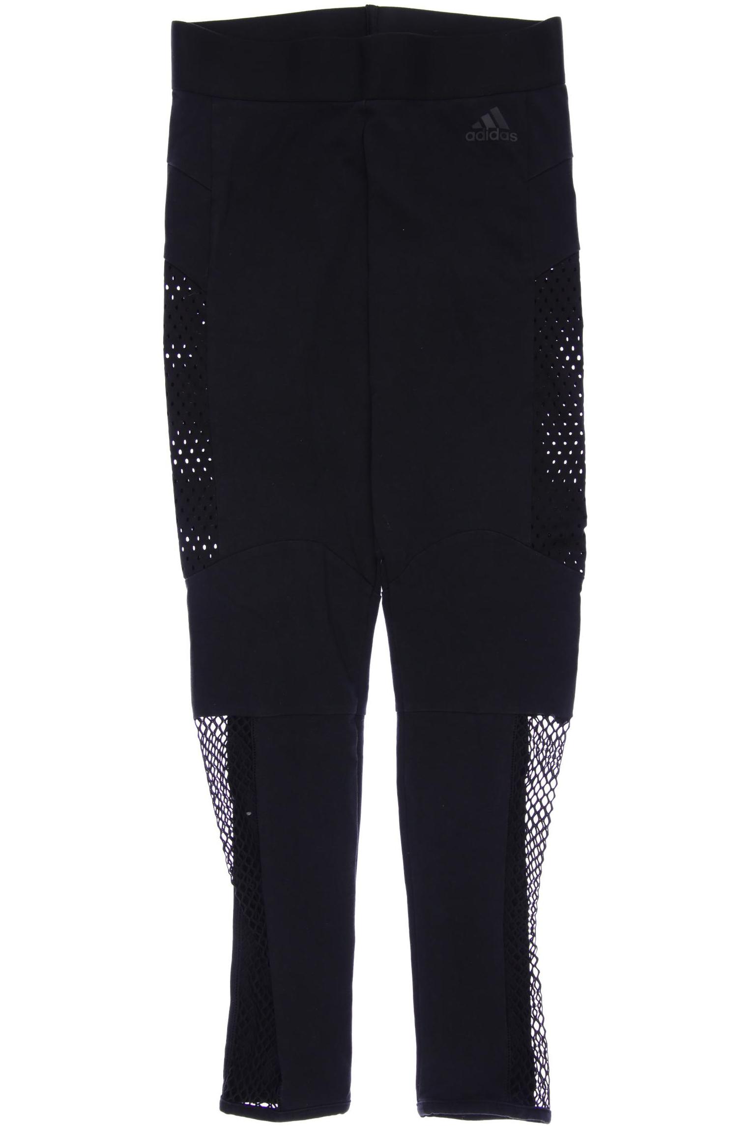 

adidas Damen Stoffhose, schwarz, Gr. 24