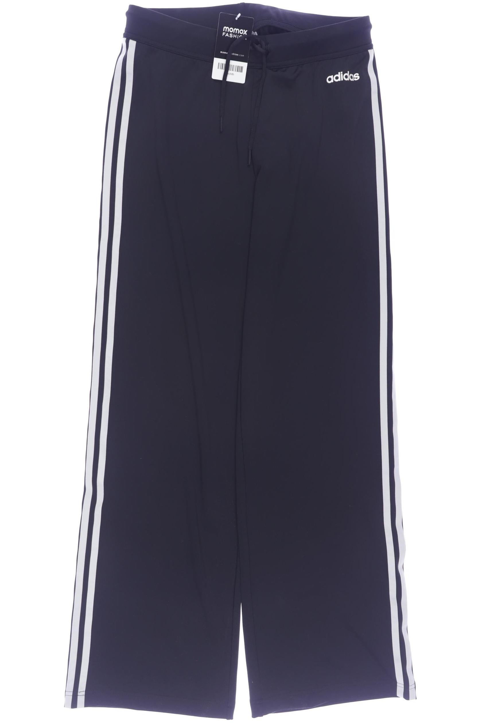 

adidas Damen Stoffhose, schwarz, Gr. 0