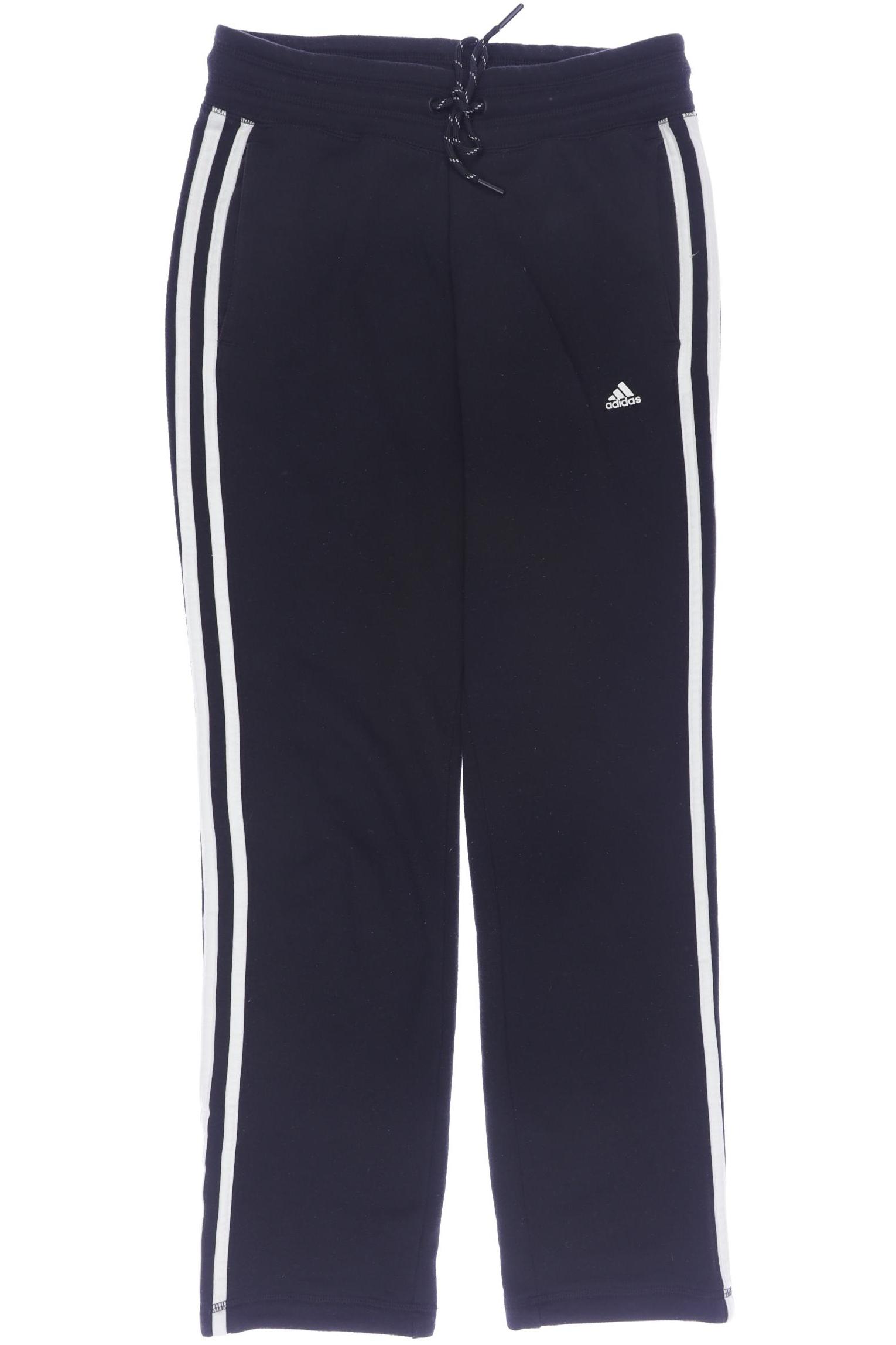 

adidas Damen Stoffhose, schwarz, Gr. 0