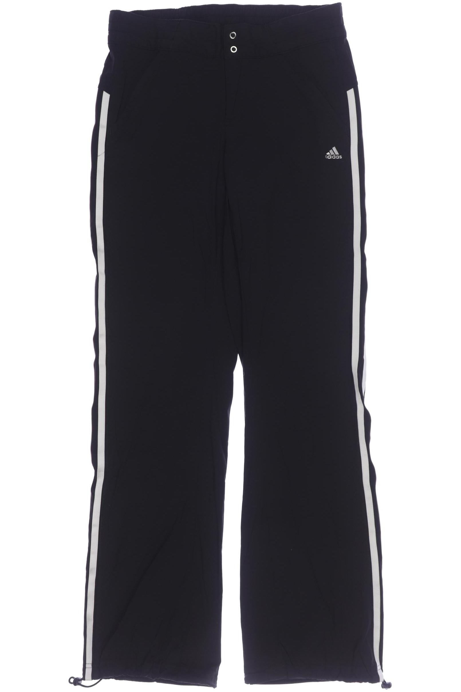 

adidas Damen Stoffhose, grau, Gr. 36
