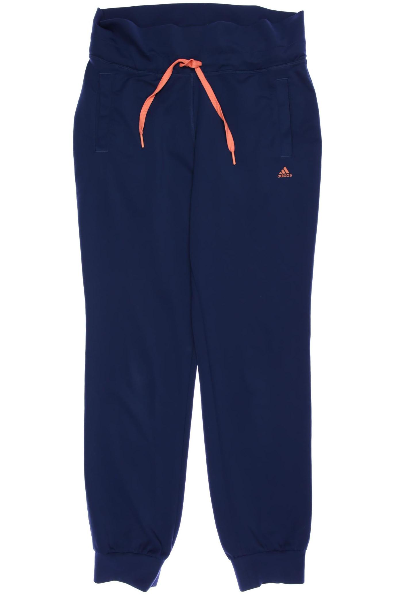 

adidas Damen Stoffhose, blau, Gr. 28