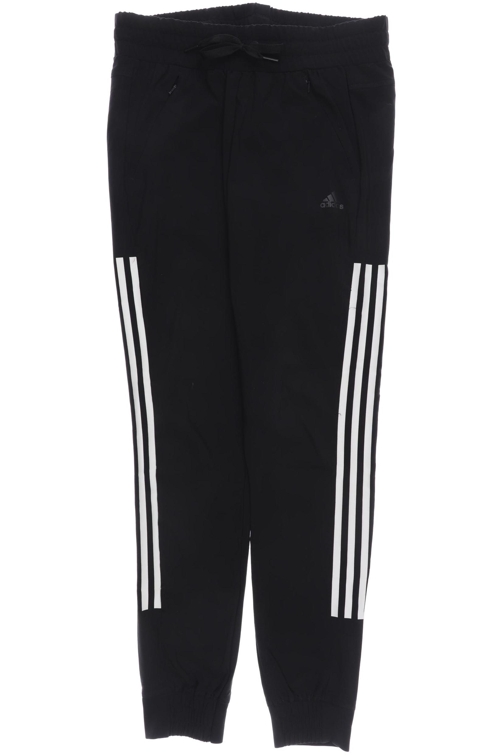 

adidas Damen Stoffhose, schwarz, Gr. 36