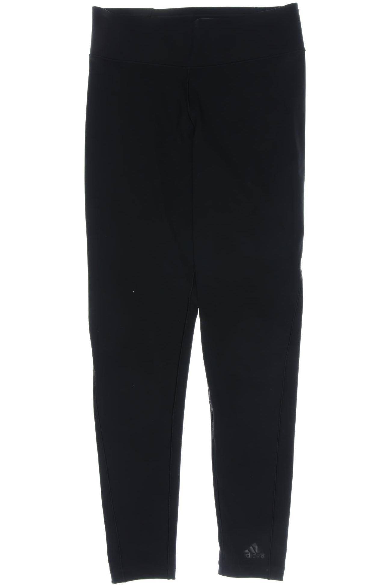 

adidas Damen Stoffhose, schwarz, Gr. 0