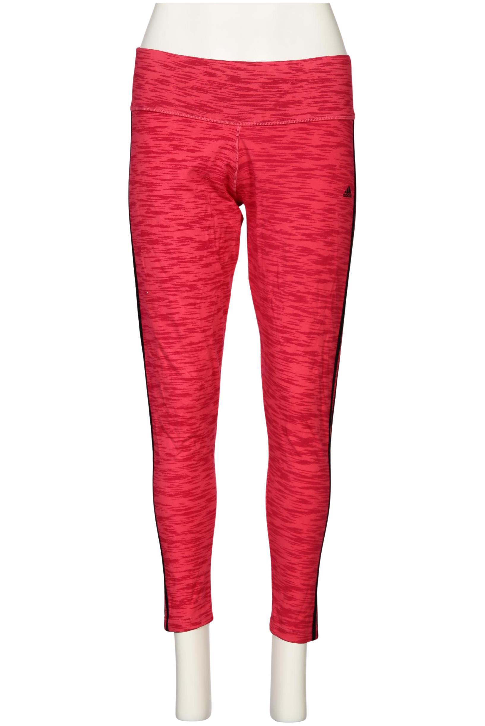 

adidas Damen Stoffhose, rot, Gr. 0