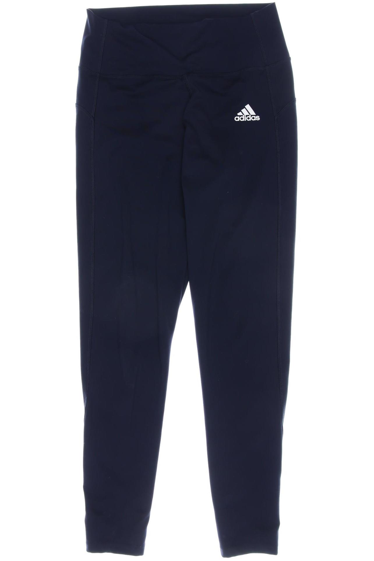 

adidas Damen Stoffhose, marineblau, Gr. 0