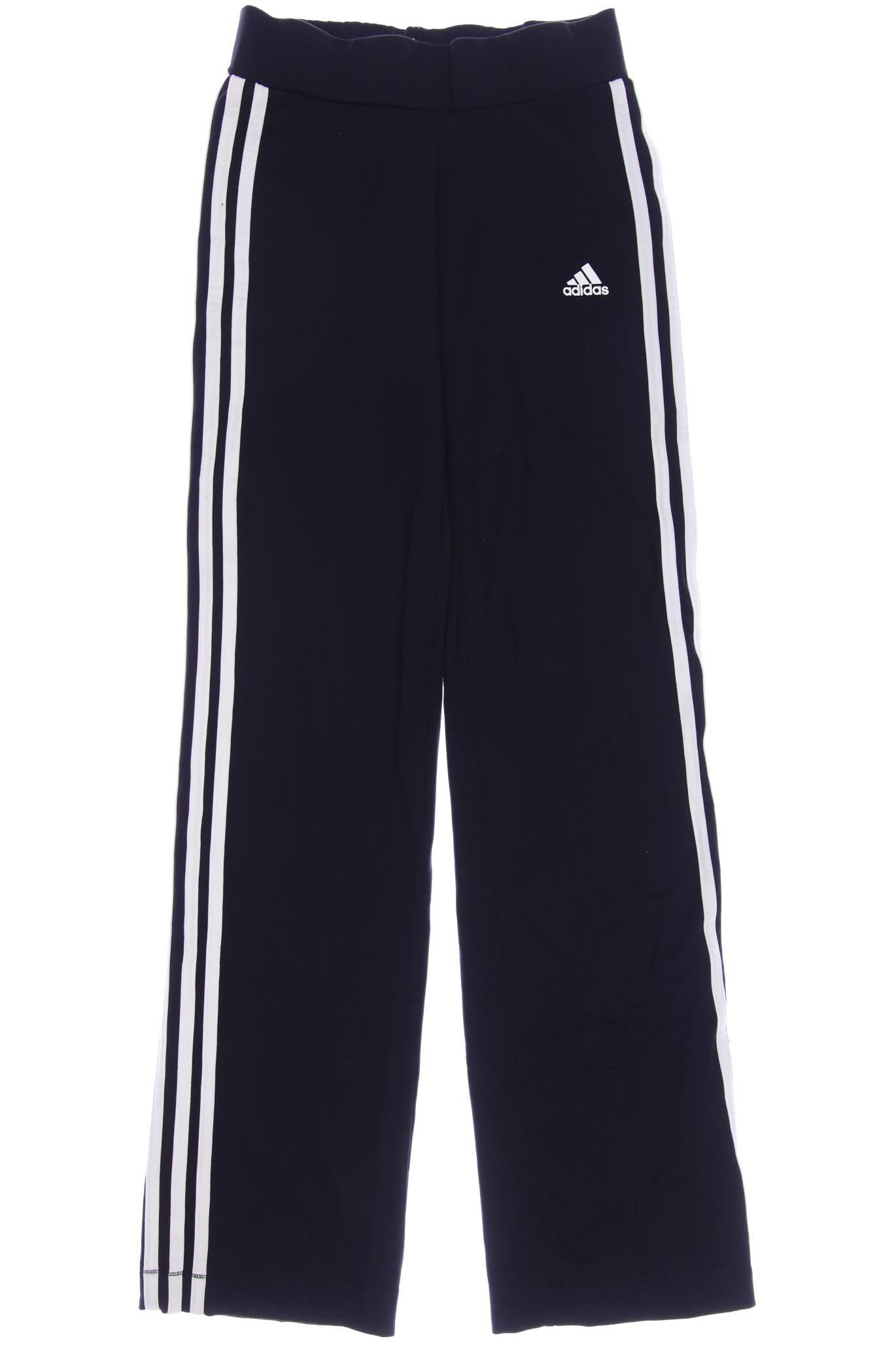 

adidas Damen Stoffhose, schwarz, Gr. 34