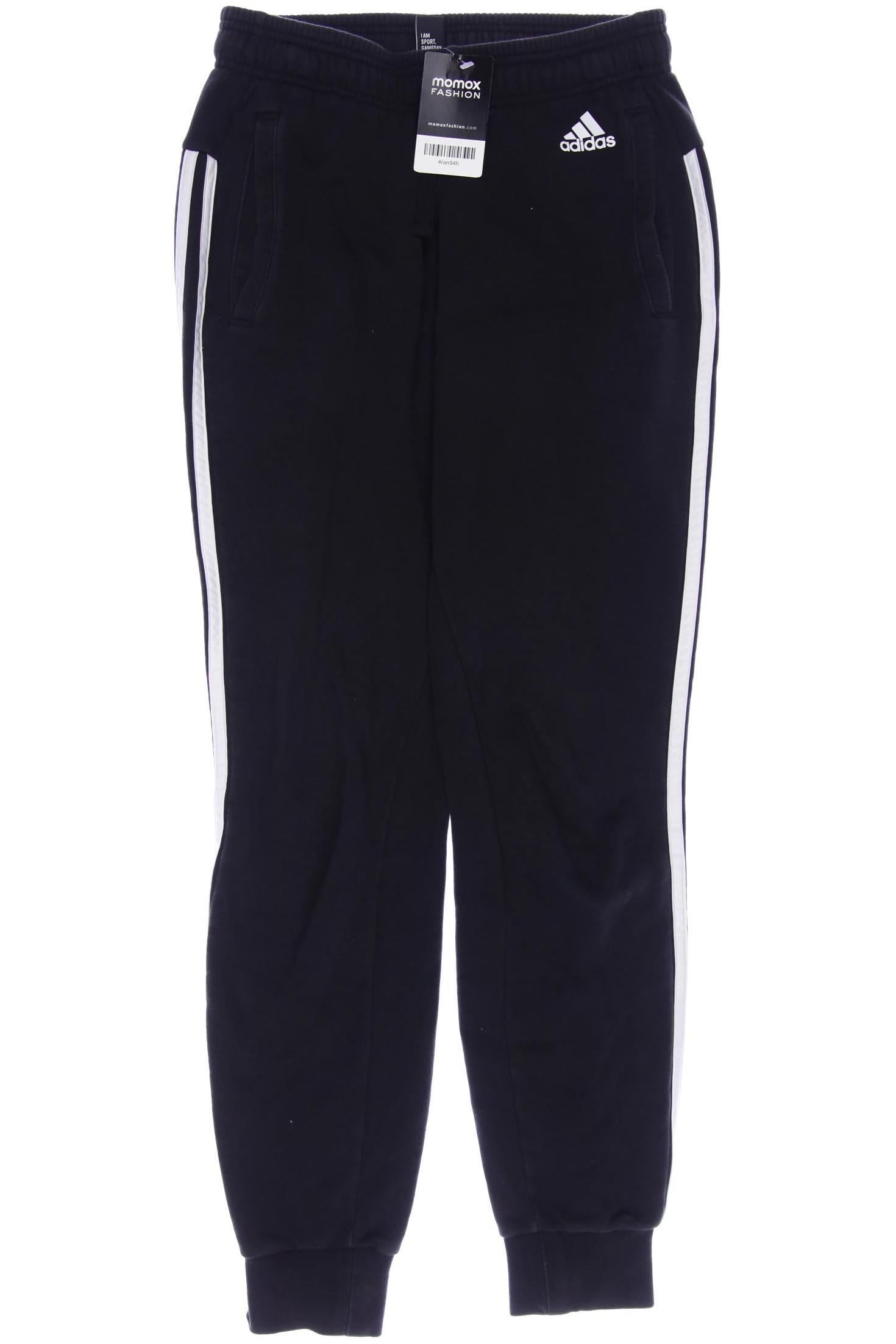 

adidas Damen Stoffhose, schwarz, Gr. 0