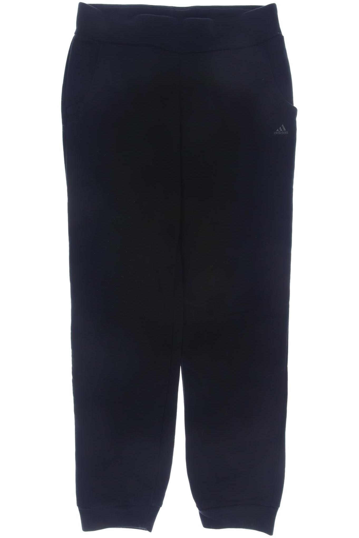 

adidas Damen Stoffhose, schwarz, Gr. 40