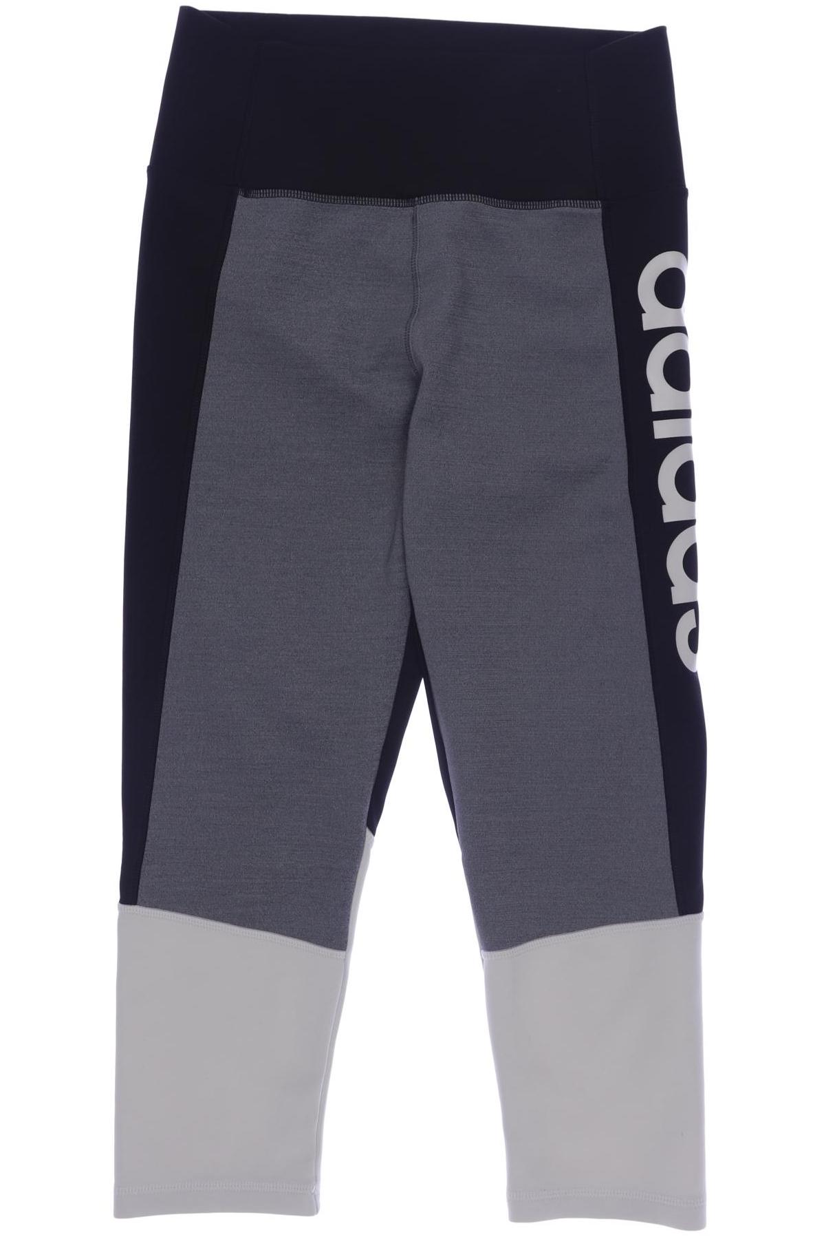 

adidas Damen Stoffhose, grau, Gr. 0