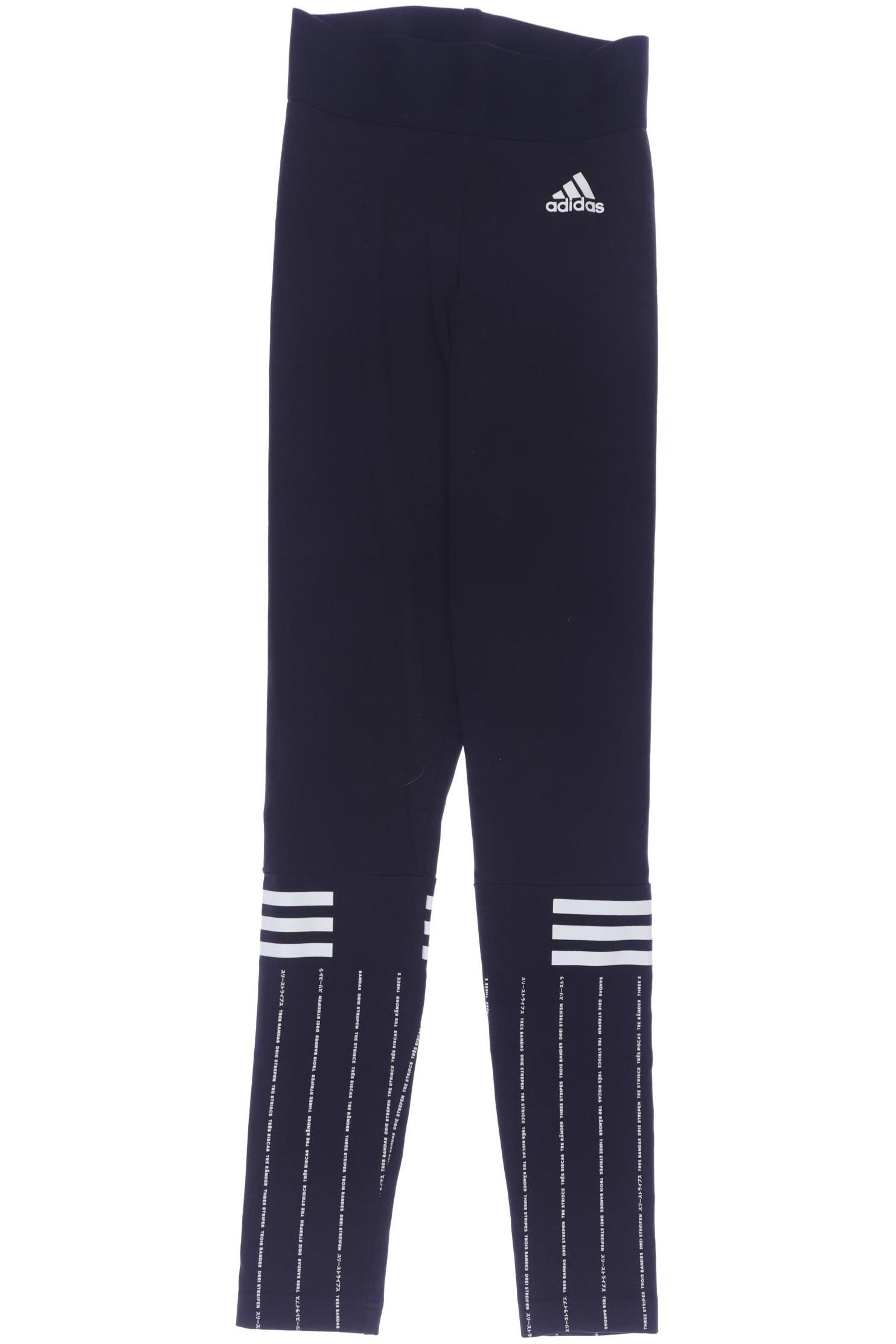 

adidas Damen Stoffhose, schwarz, Gr. 24