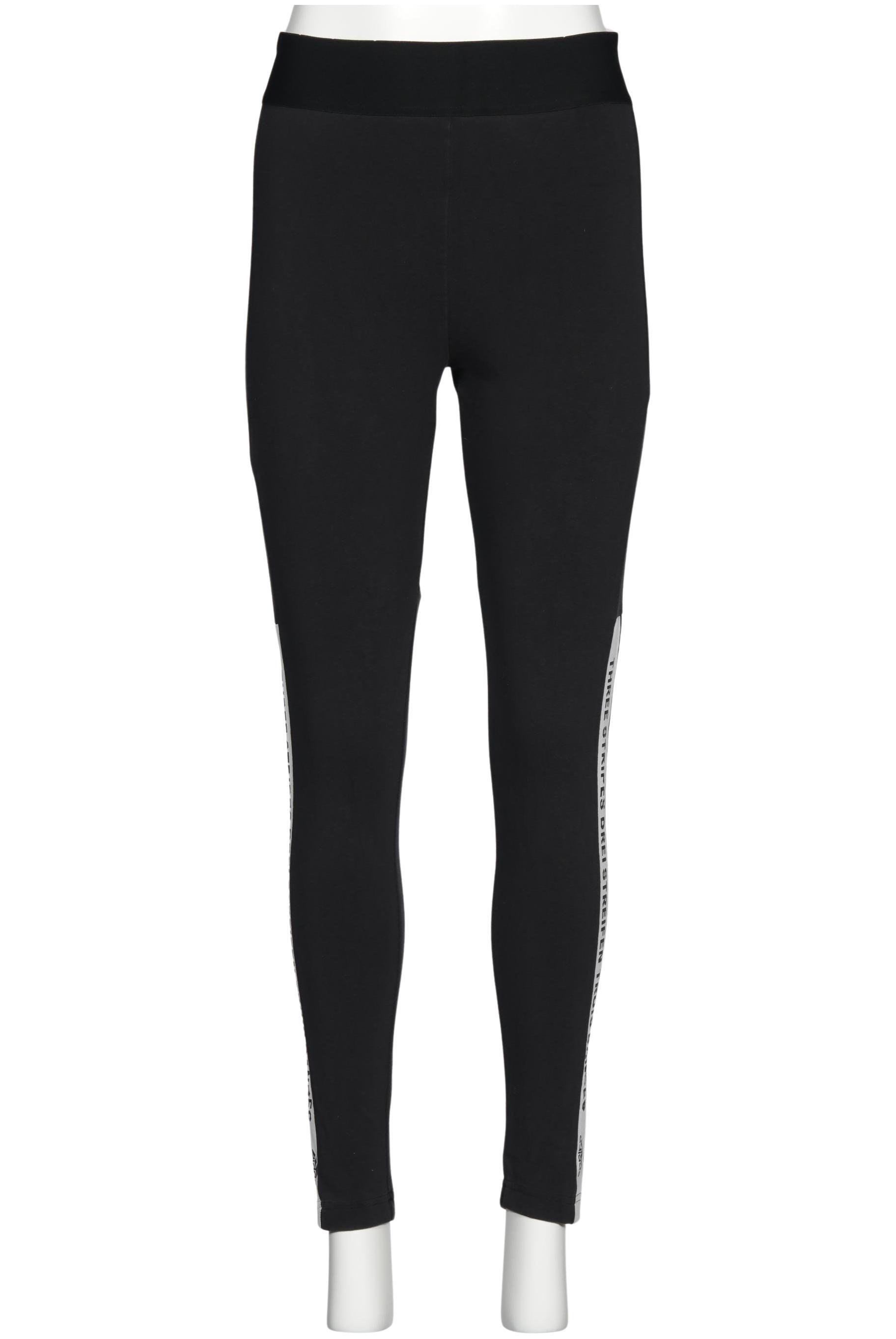 

adidas Damen Stoffhose, schwarz, Gr. 38