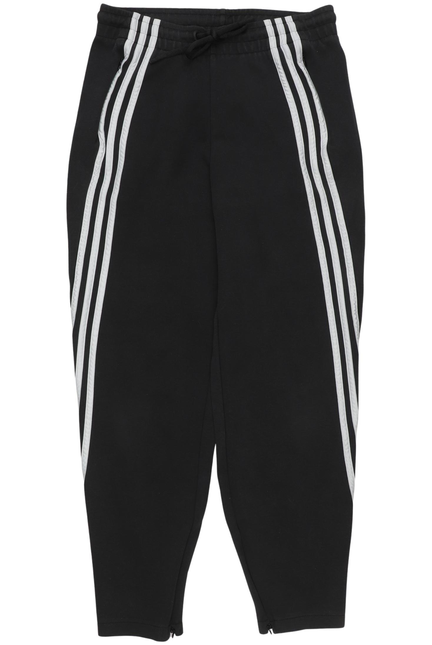 

adidas Damen Stoffhose, schwarz, Gr. 0