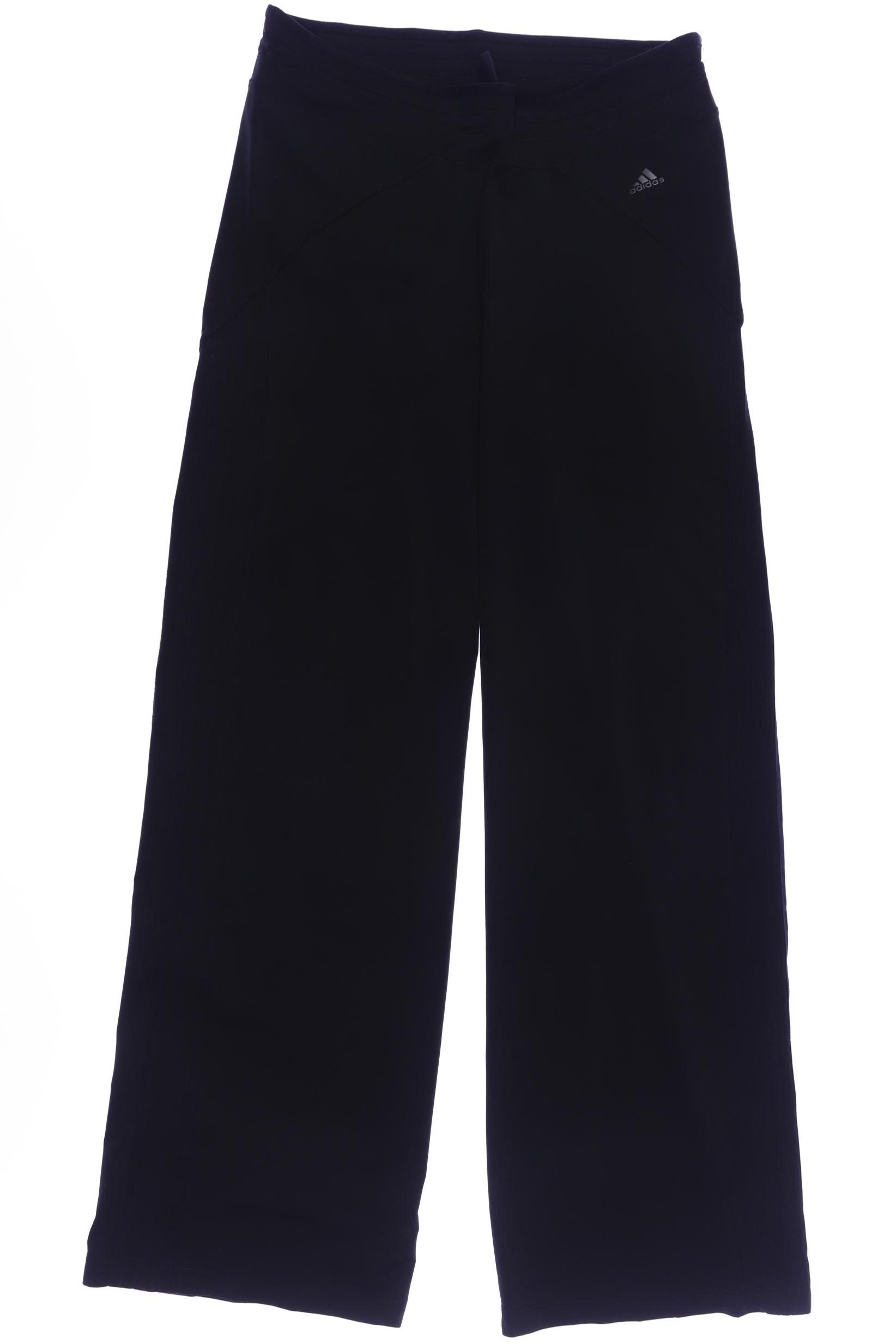 

adidas Damen Stoffhose, schwarz, Gr. 0