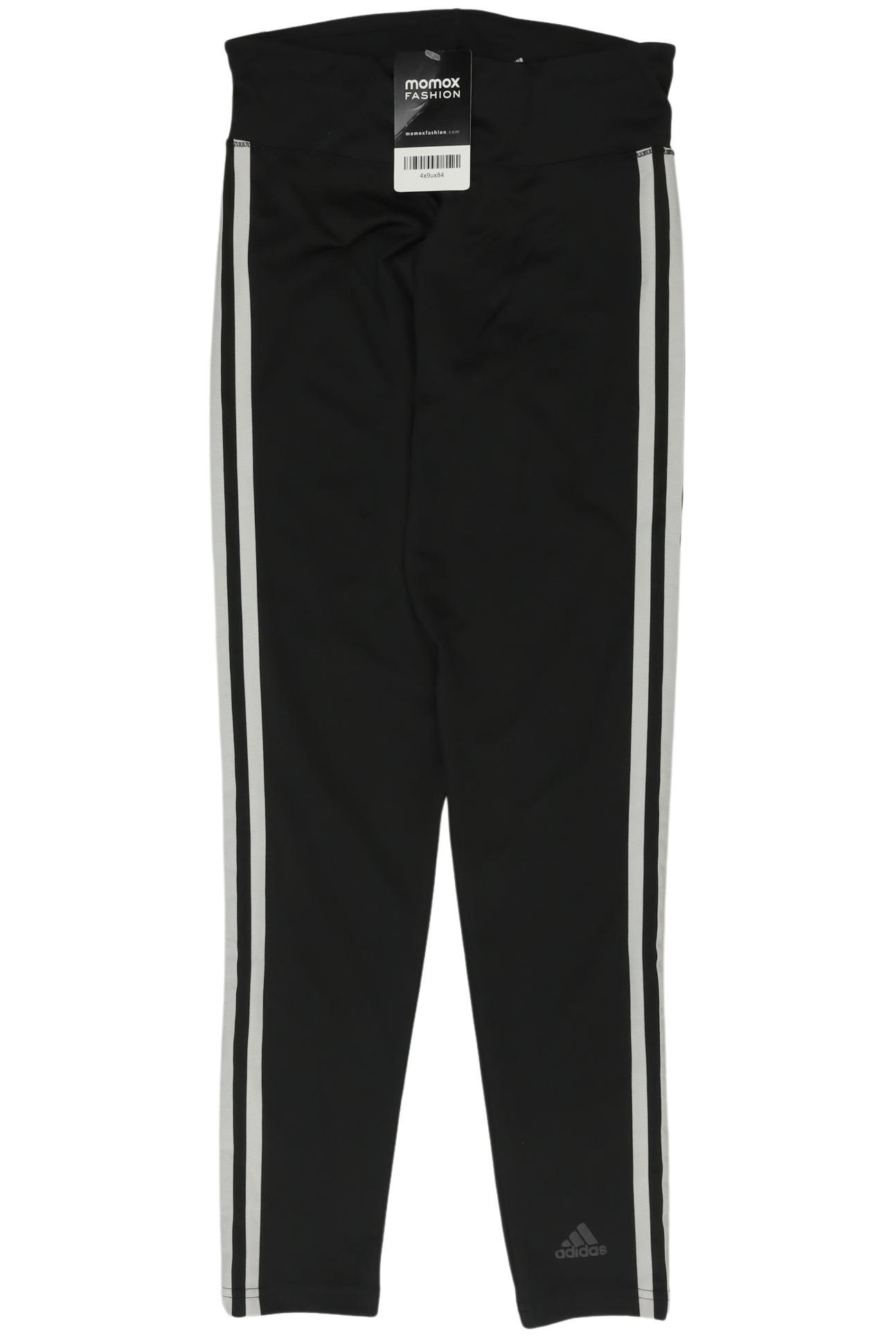 

adidas Damen Stoffhose, schwarz, Gr. 0