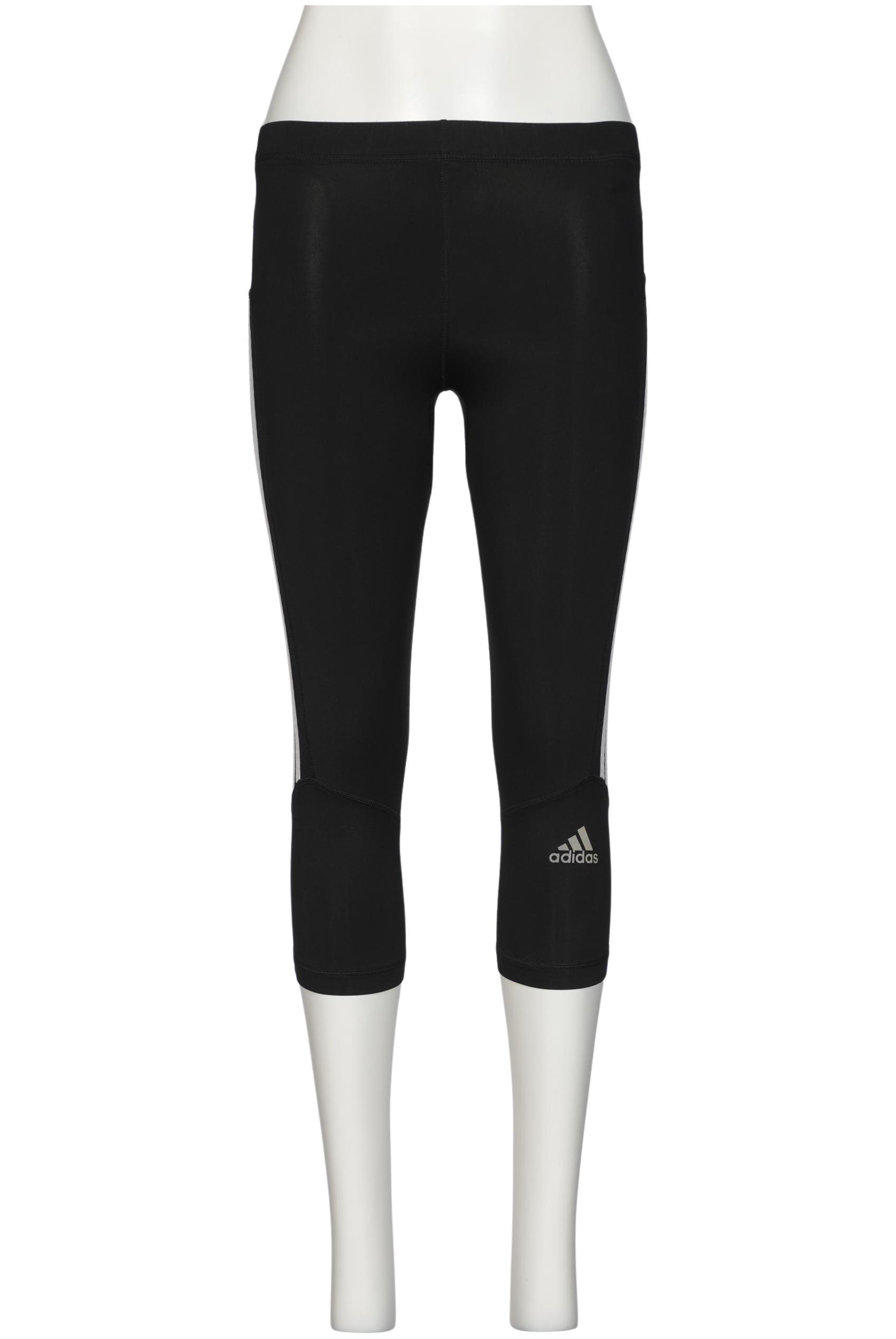 

adidas Damen Stoffhose, schwarz, Gr. 0