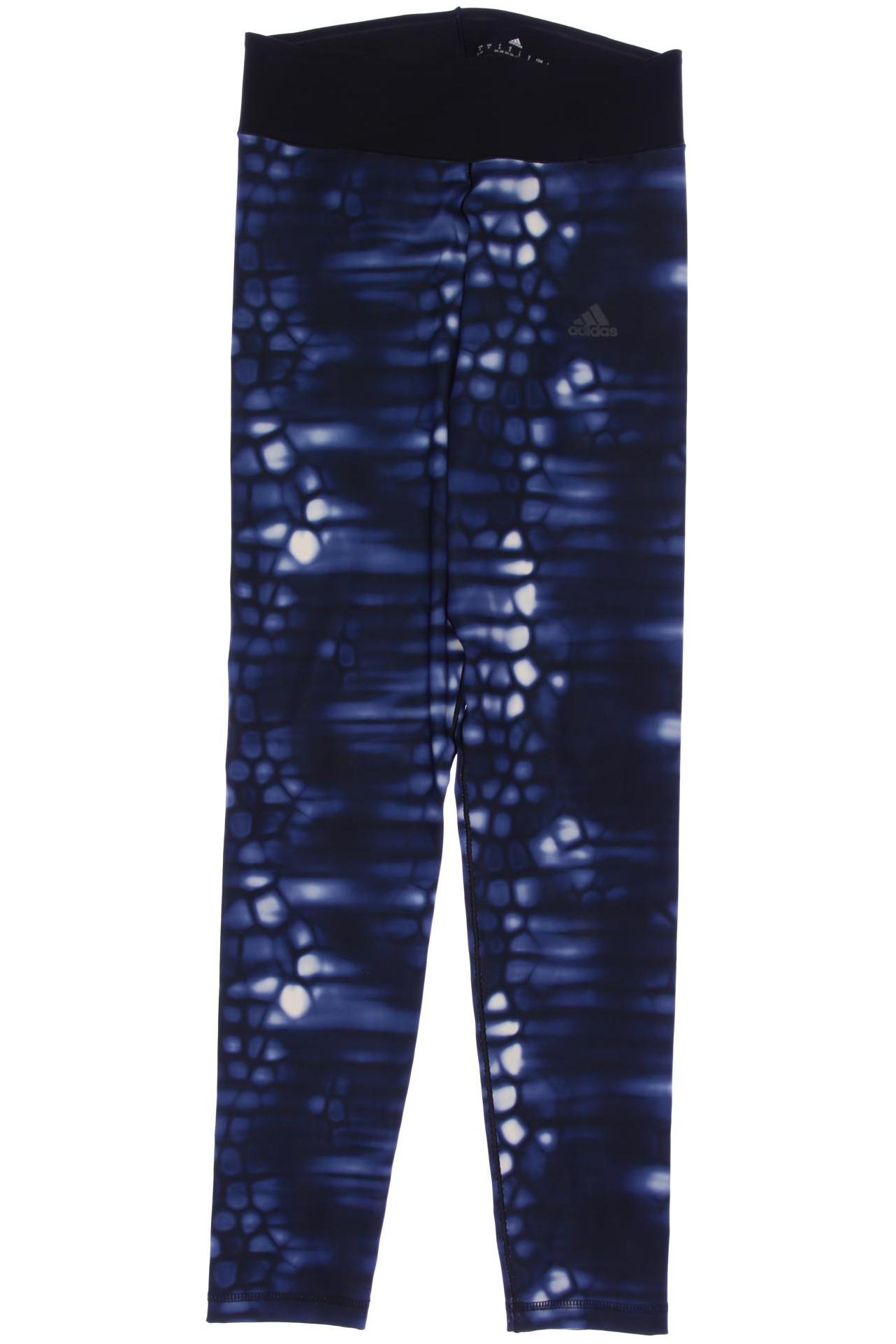 

adidas Damen Stoffhose, marineblau, Gr. 0
