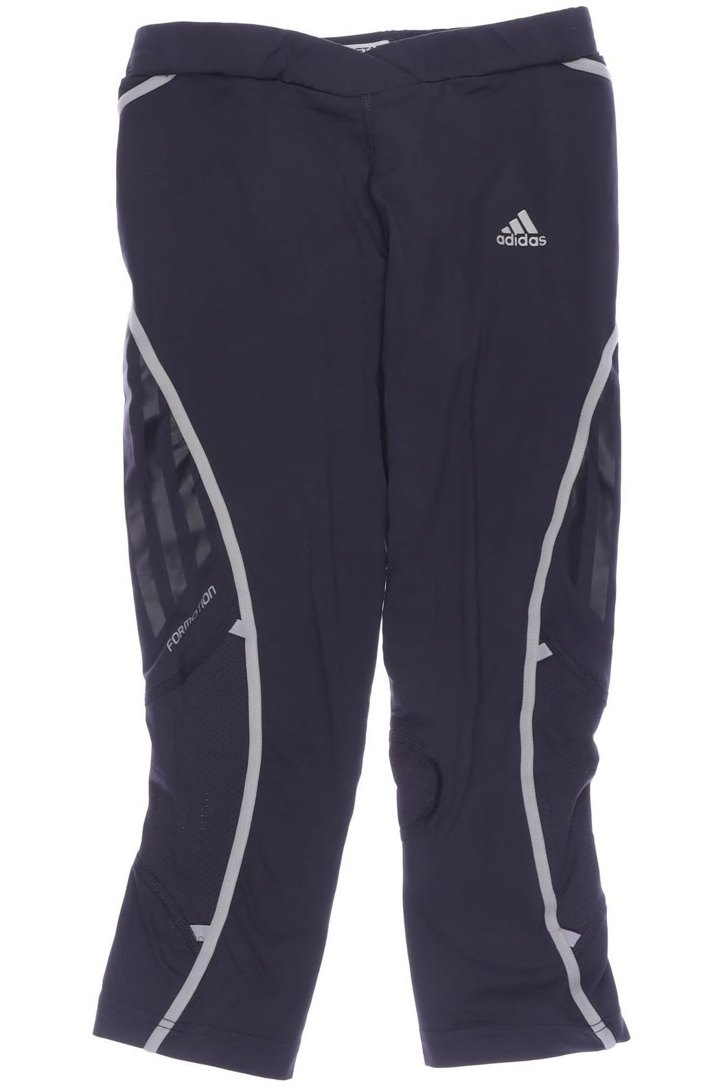 

adidas Damen Stoffhose, grau, Gr. 36