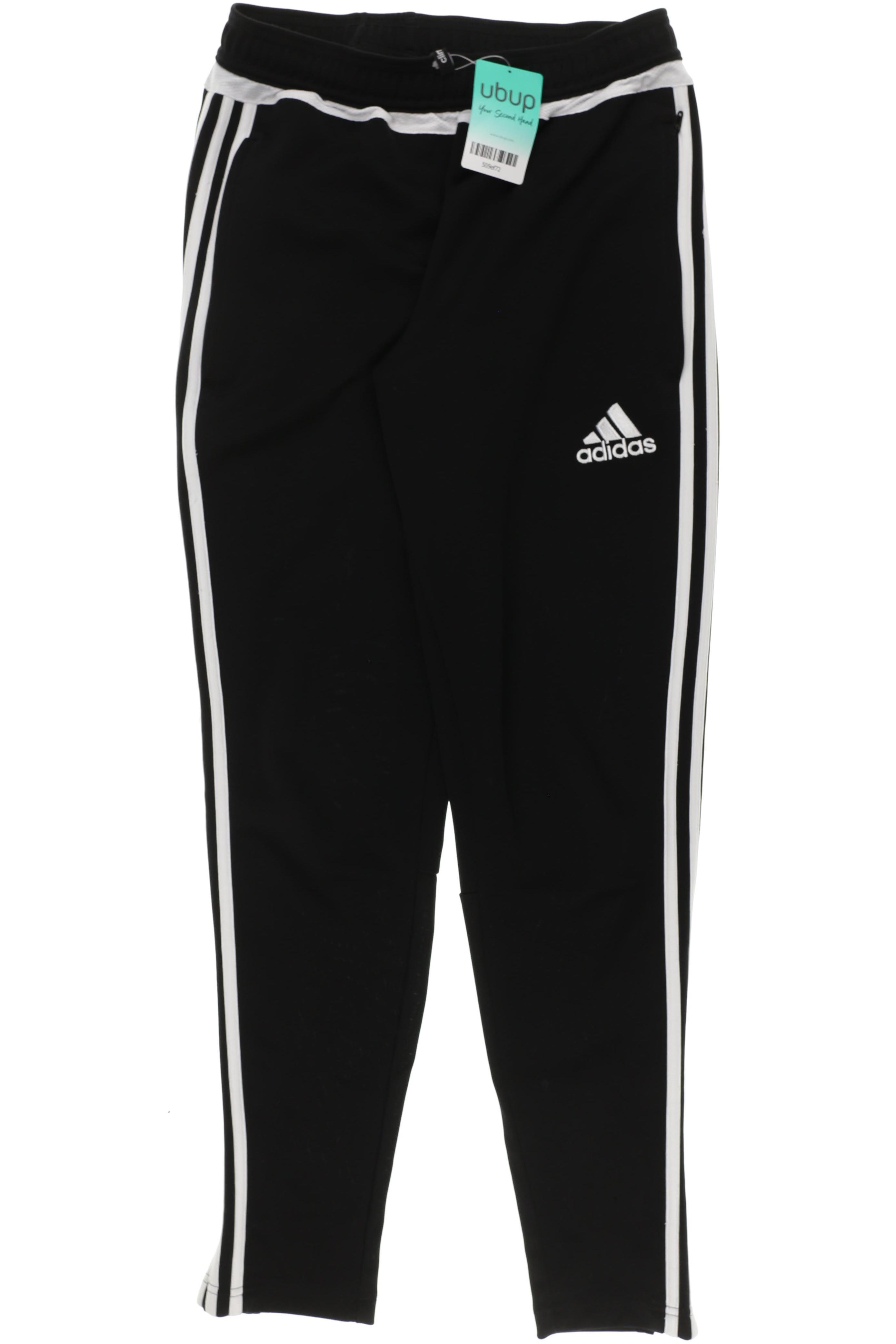

adidas Damen Stoffhose, schwarz, Gr.