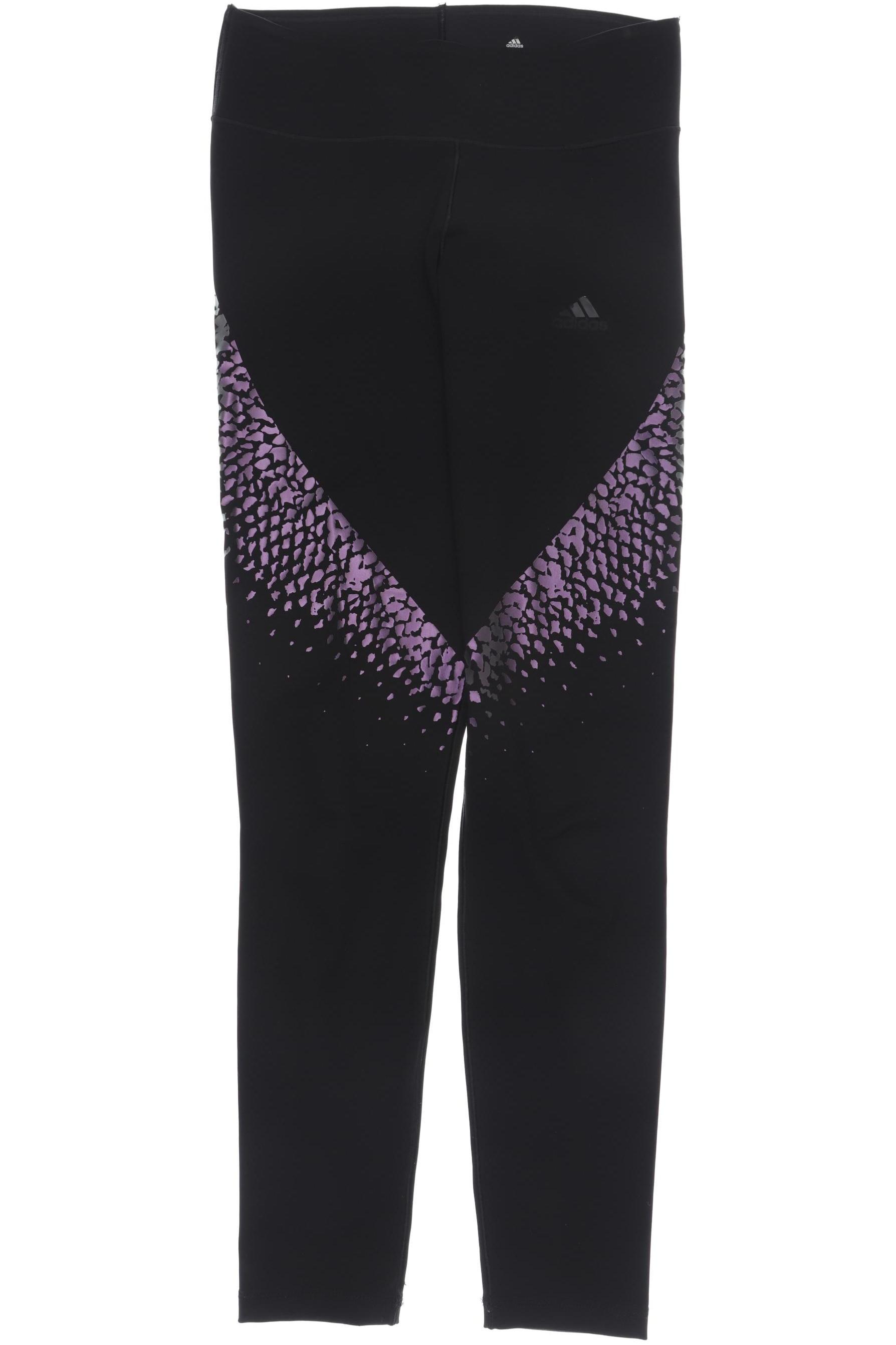 

adidas Damen Stoffhose, schwarz, Gr. 0
