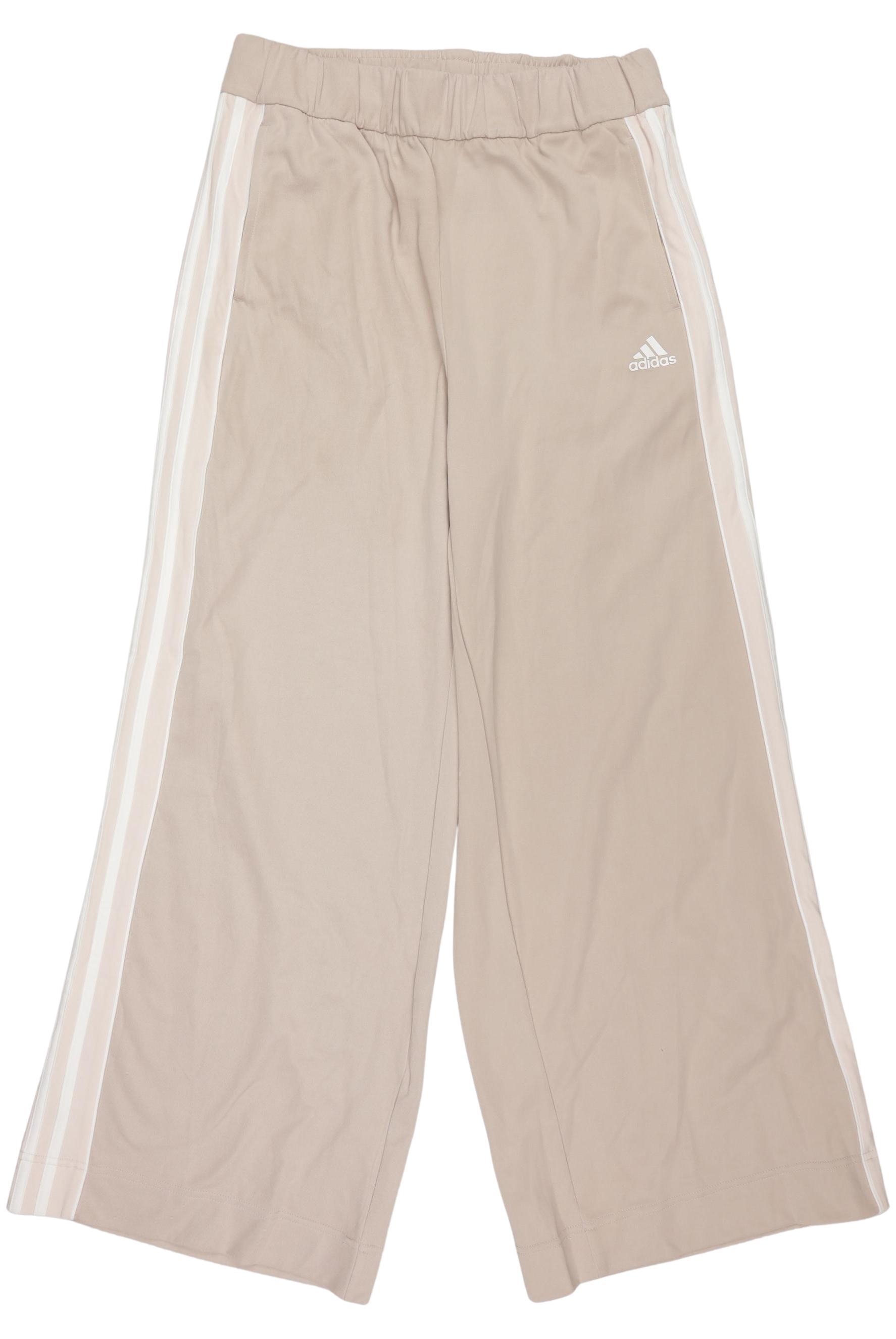 

adidas Damen Stoffhose, beige, Gr. 0