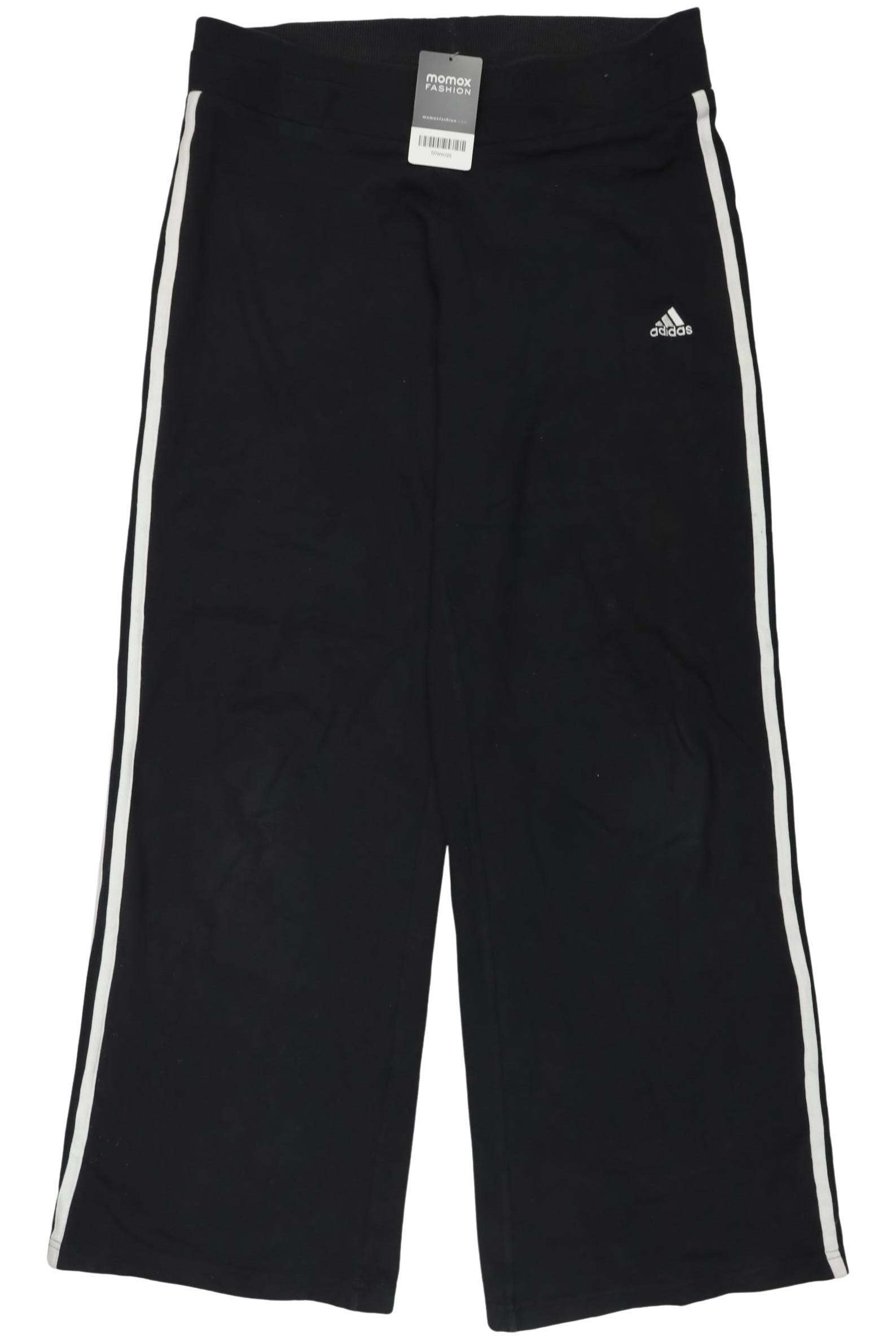 

adidas Damen Stoffhose, schwarz, Gr. 42