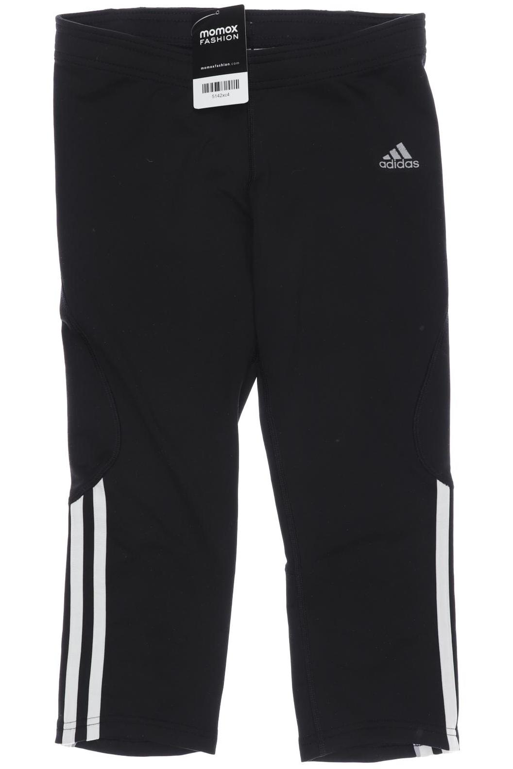 

adidas Damen Stoffhose, schwarz, Gr. 38