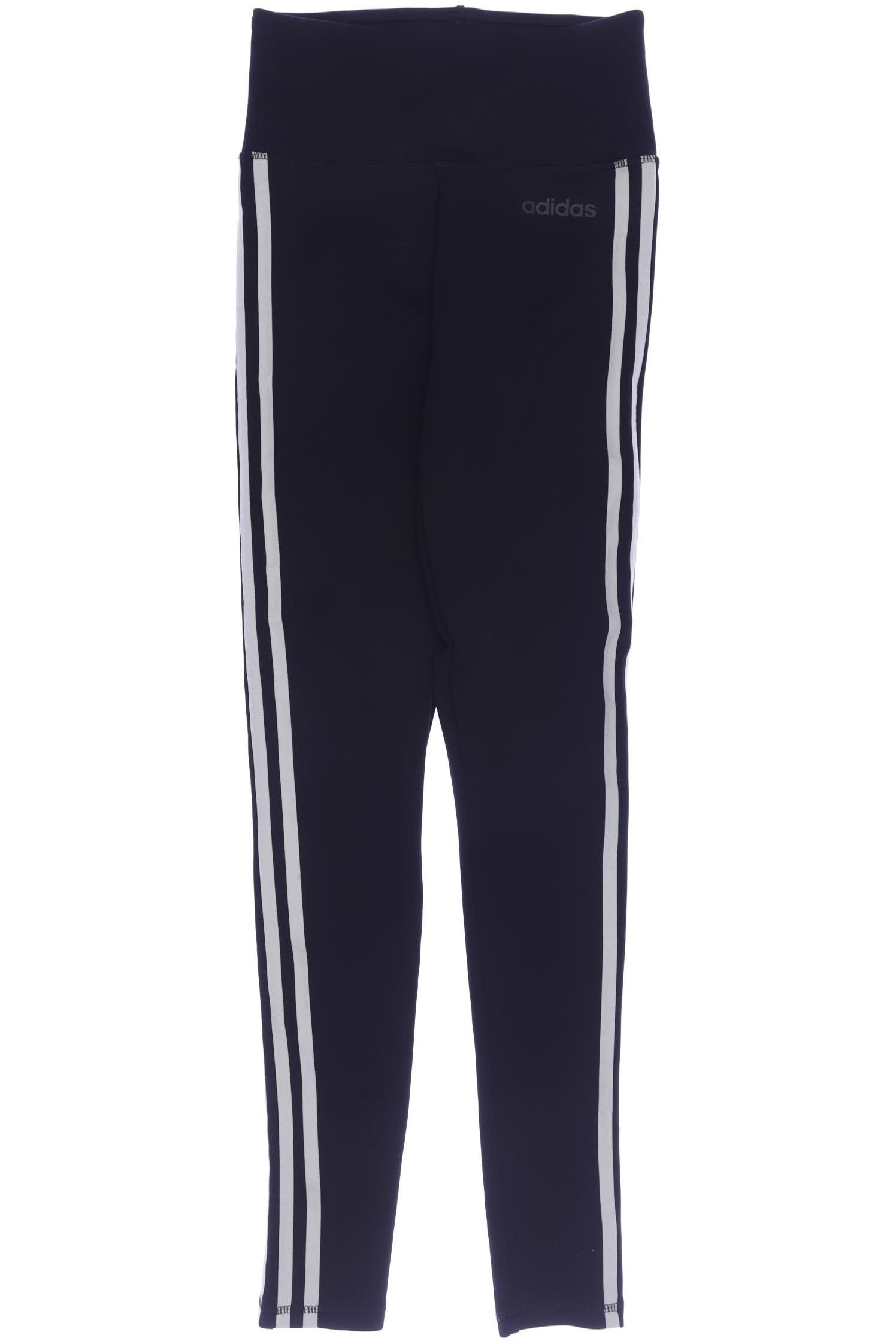 

adidas Damen Stoffhose, schwarz, Gr. 0